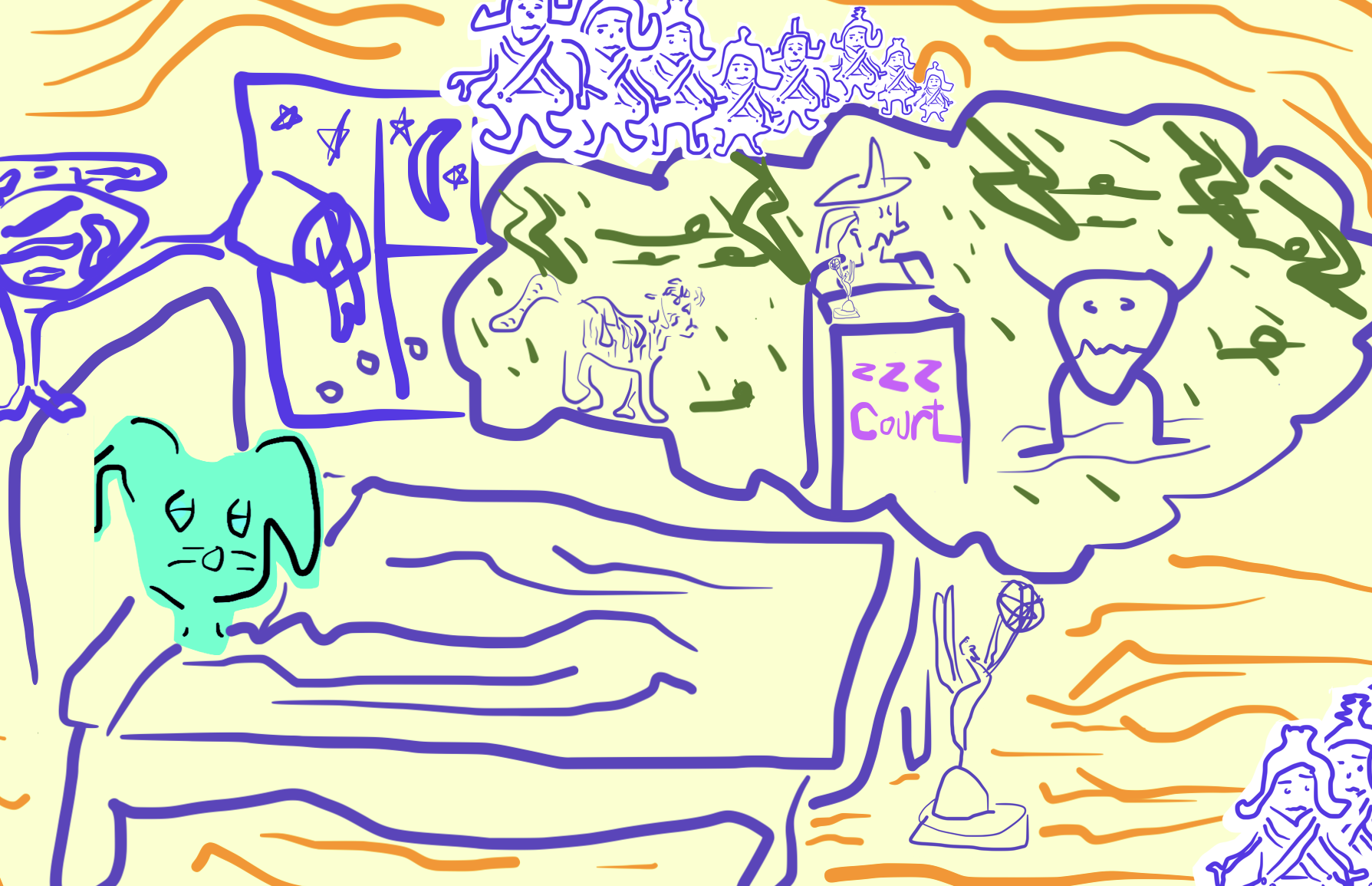 Landmark decision in Bladder v. Sleepy Brain: Eli To Stay In Bed