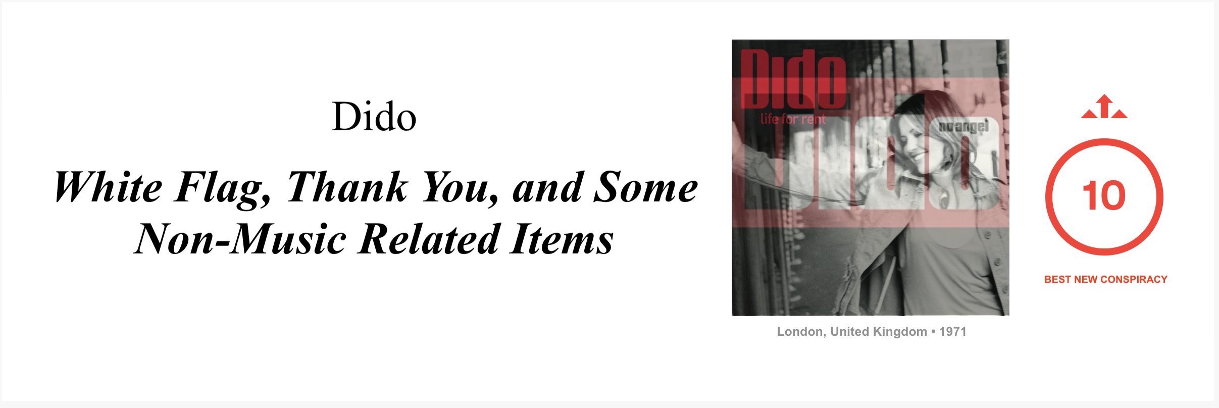 Review of Dido (As a Person)