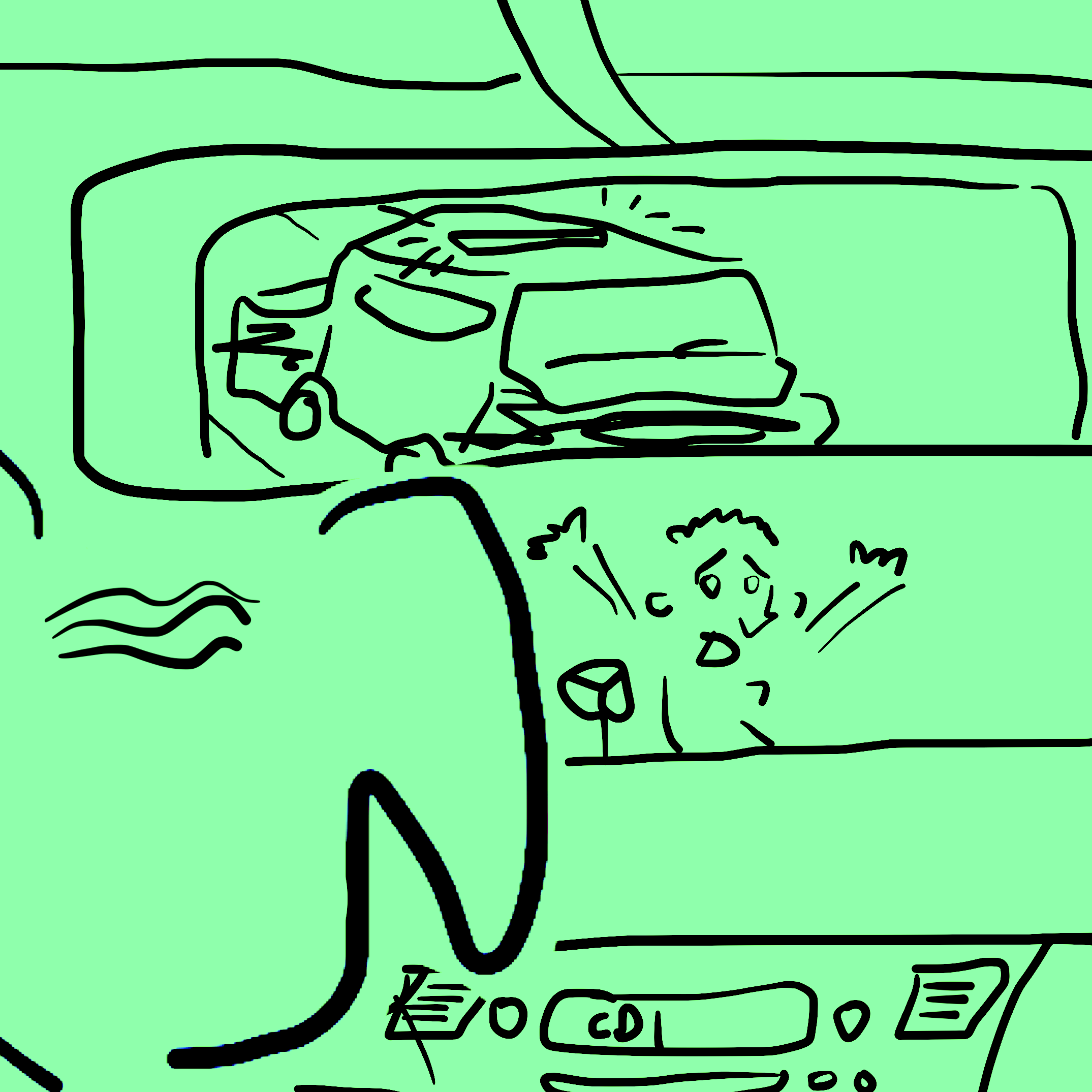 Oh No That Officer Started Driving Right After I Passed By