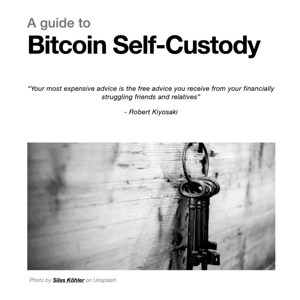 A guide to Bitcoin Self-Custody — momentum-analytics.io