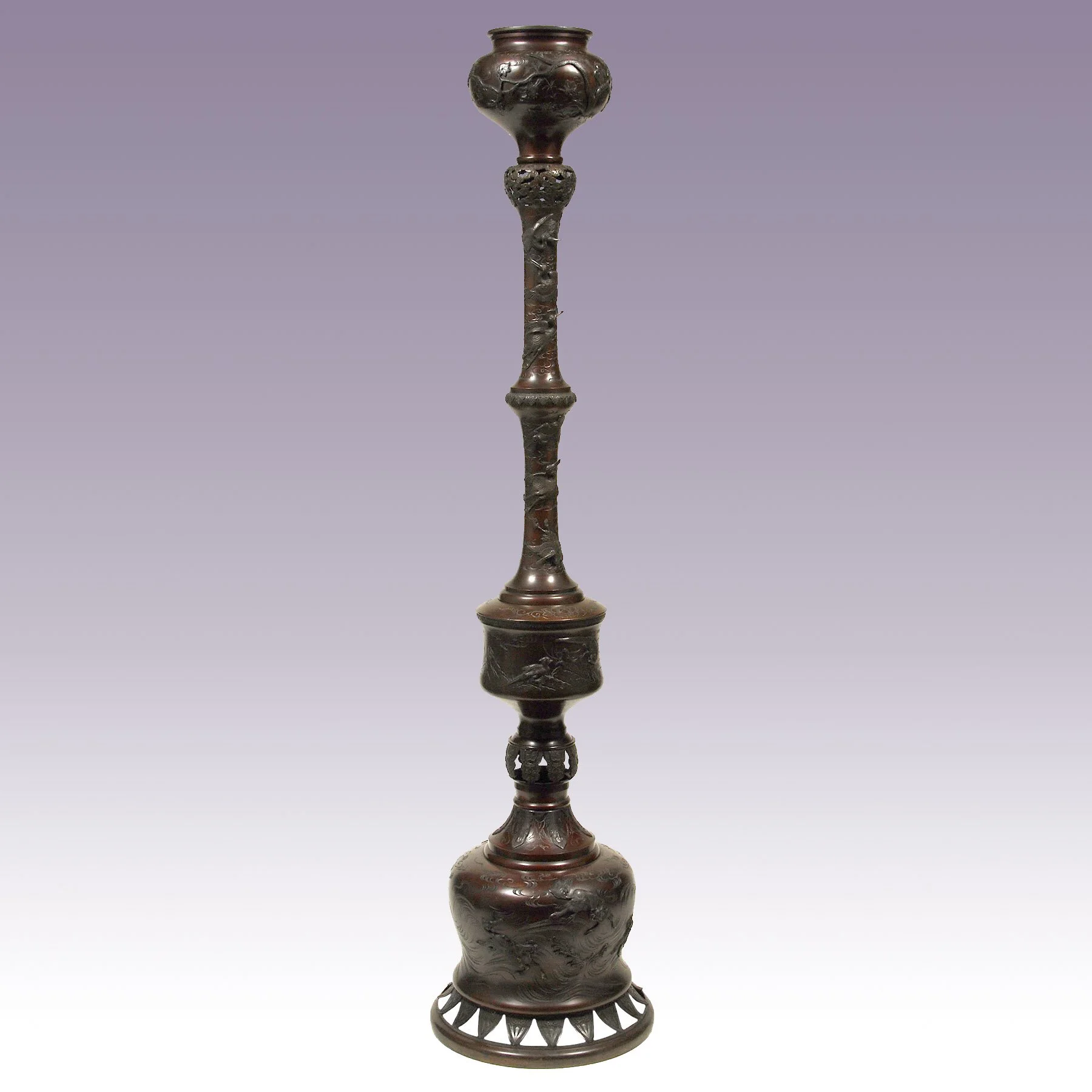 Meiji Period Floor Lamp, Japan