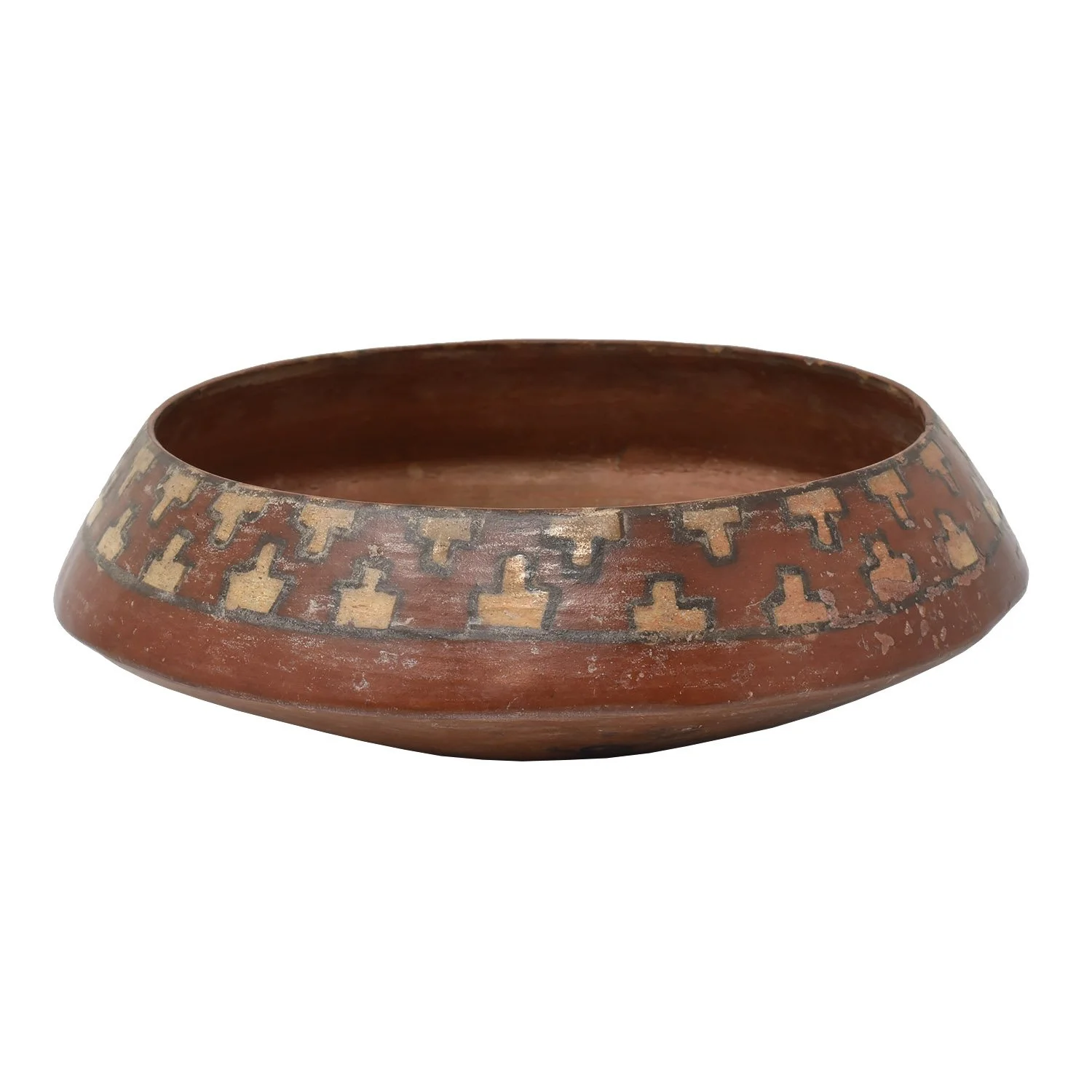 Pre-Columbian Painted Bowl, Chupicuaro, Mexico — Morgan Oakes Gallery