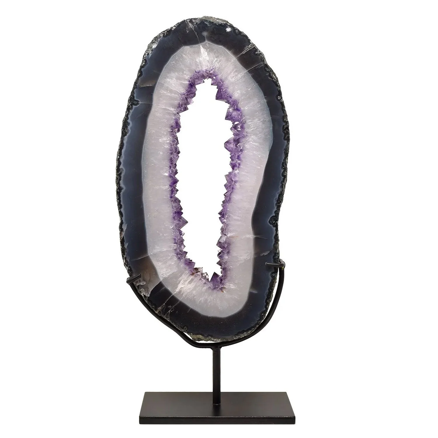 Naturally Formed Amethyst Mineral Specimen #L3L