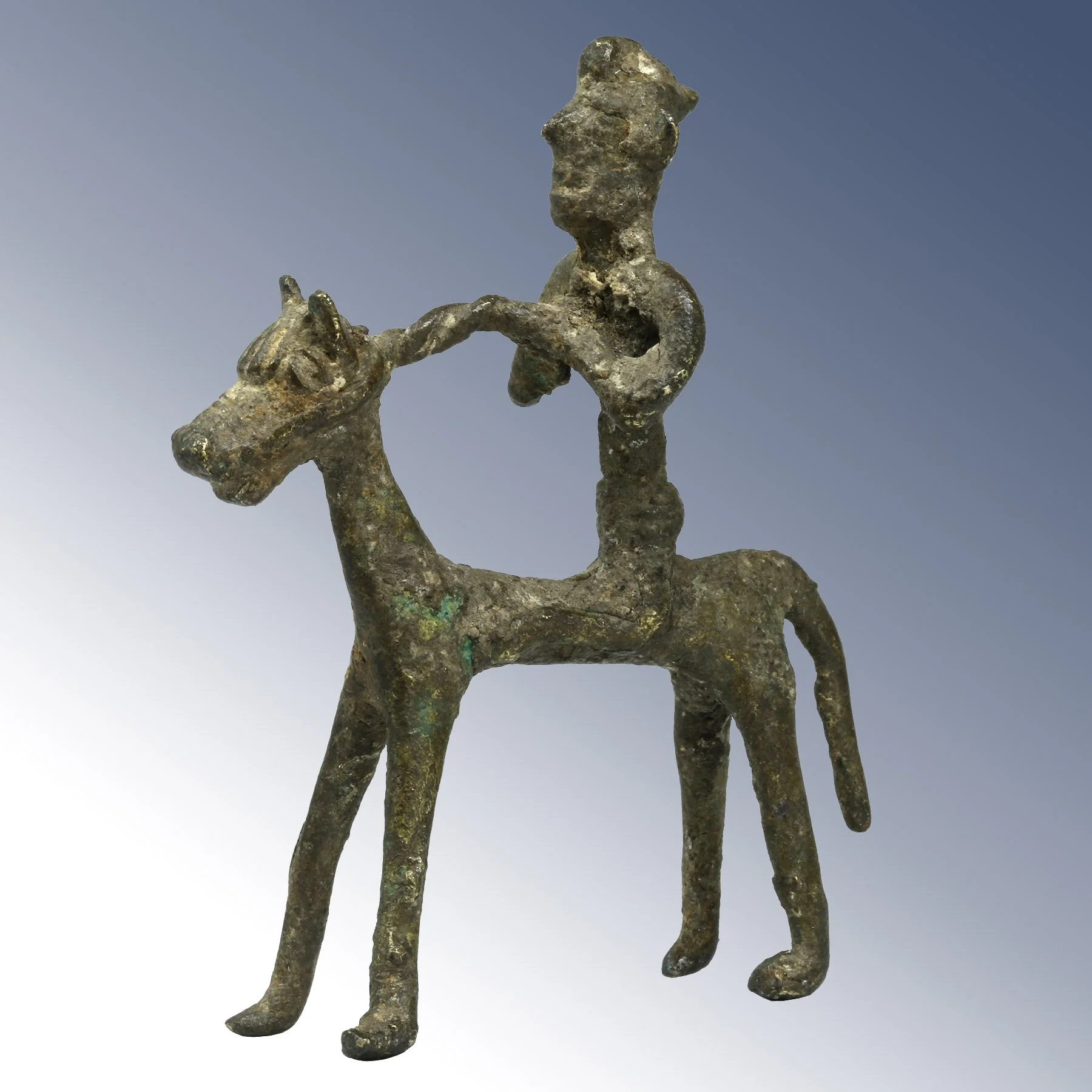 Nepalese Bronze Equestrian #1