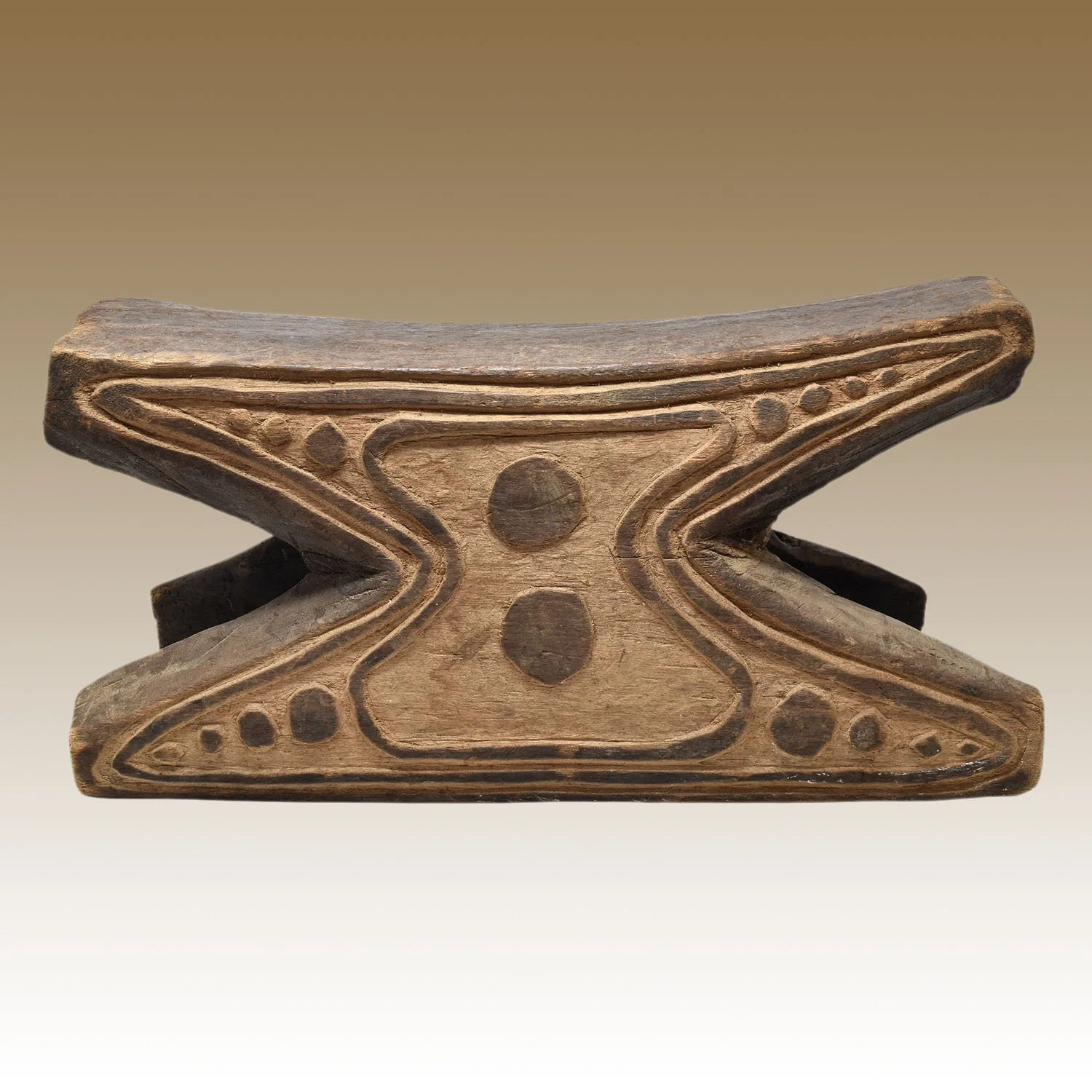 Iatmul Stool Middle Sepik River Papua New Guinea #KLB