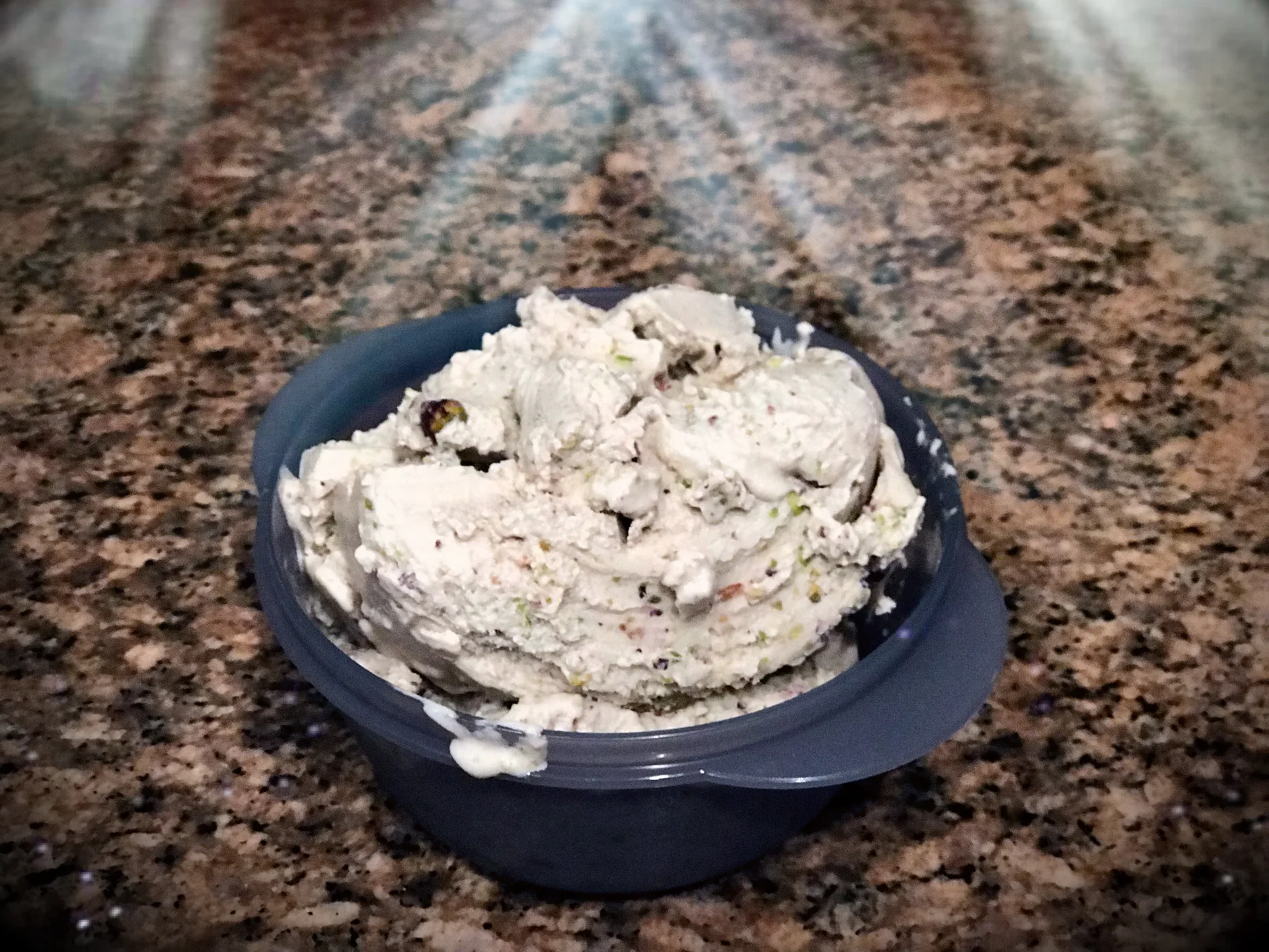 Plant-based Pistachio Vanilla Ice Cream