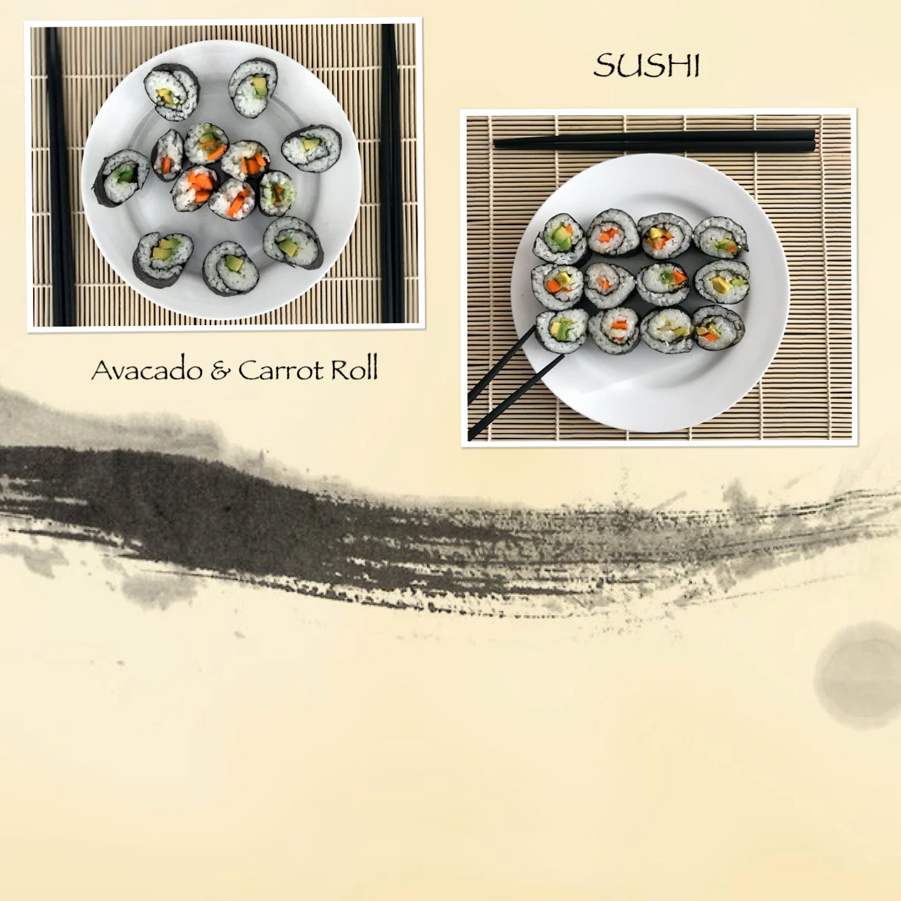 Vegetable Sushi:   野菜寿司