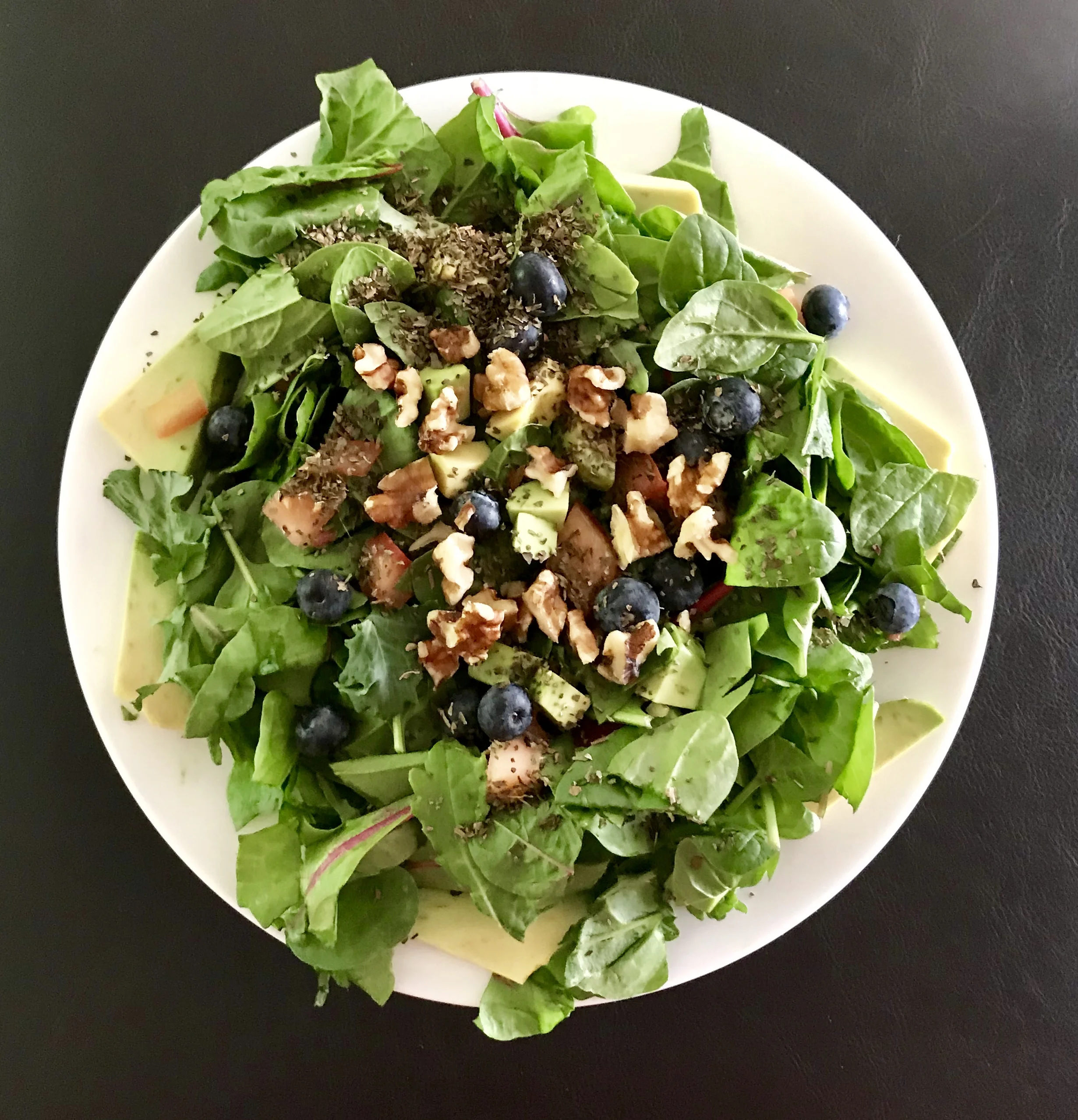 Blueberry Walnut Salad