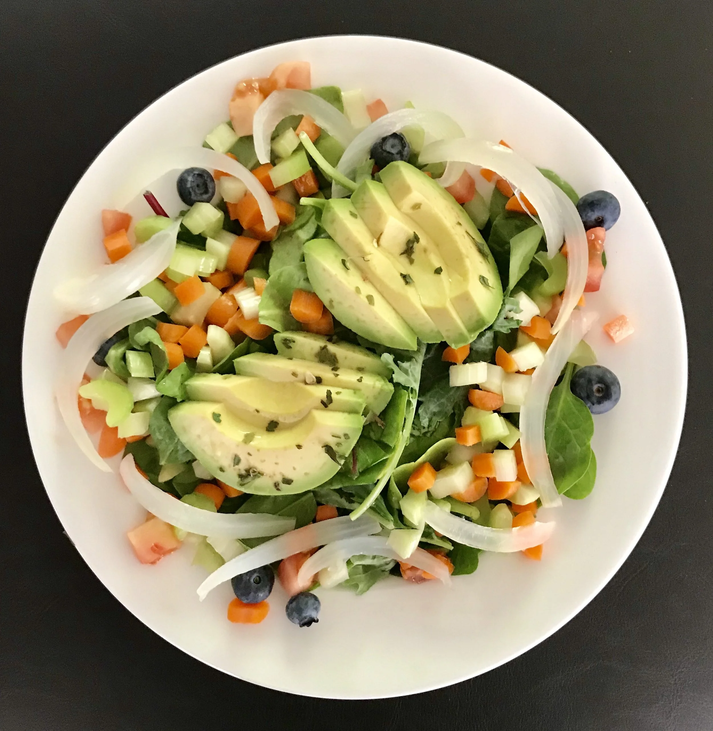 Avocado Onion Veggie