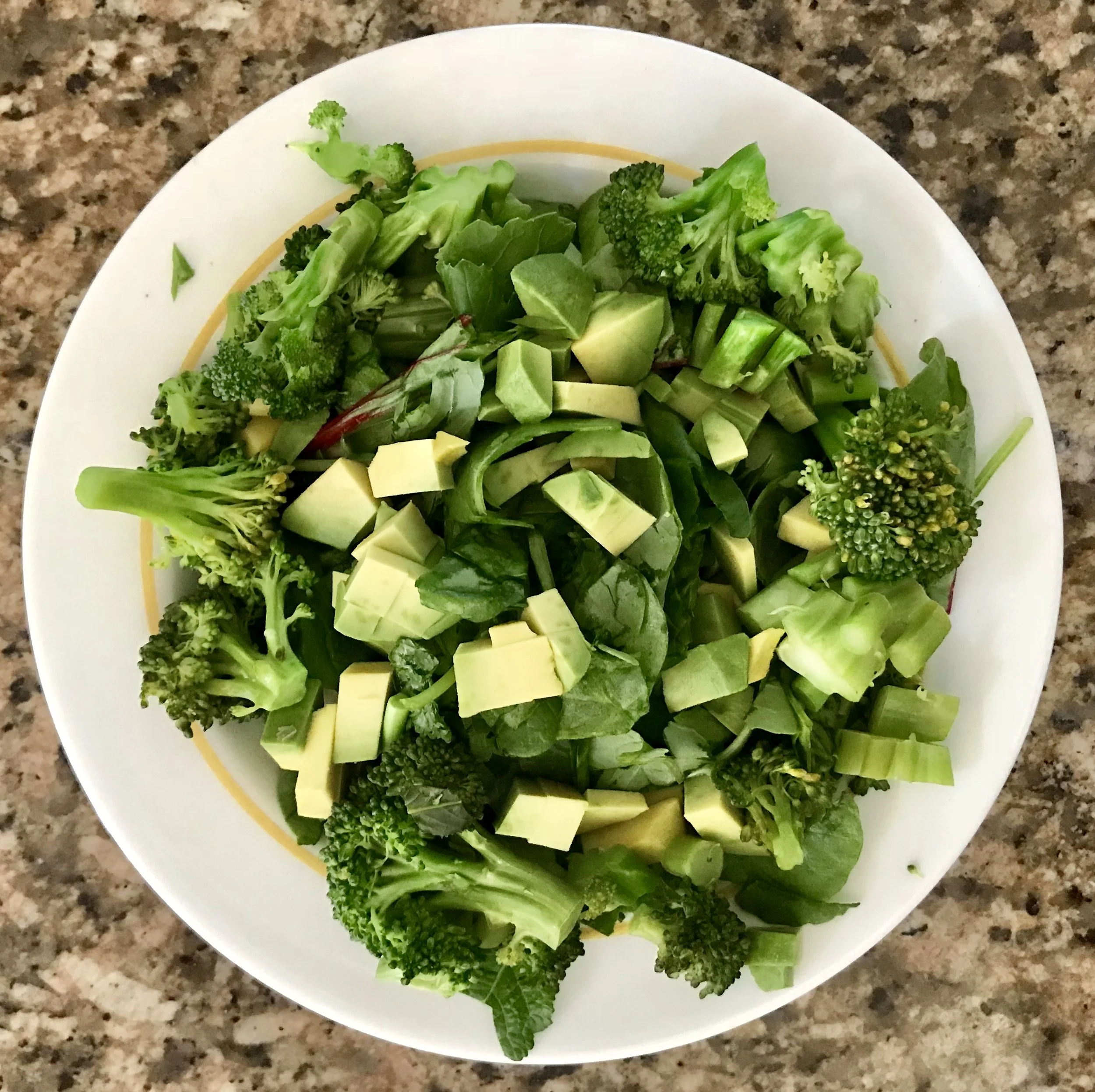 Broccoli Avocado and Power Greens