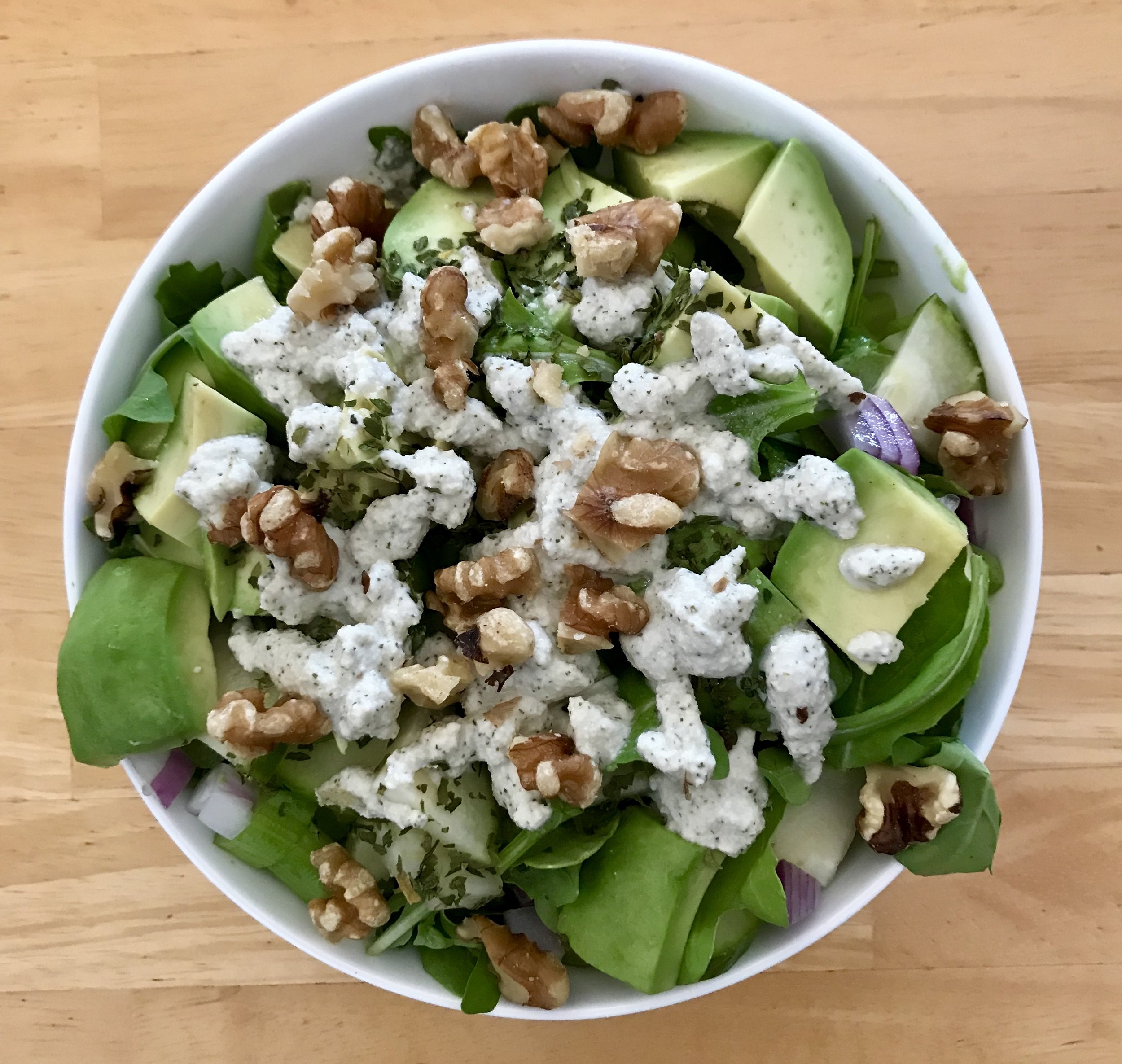 Avocado Walnut with Cashew Ranch