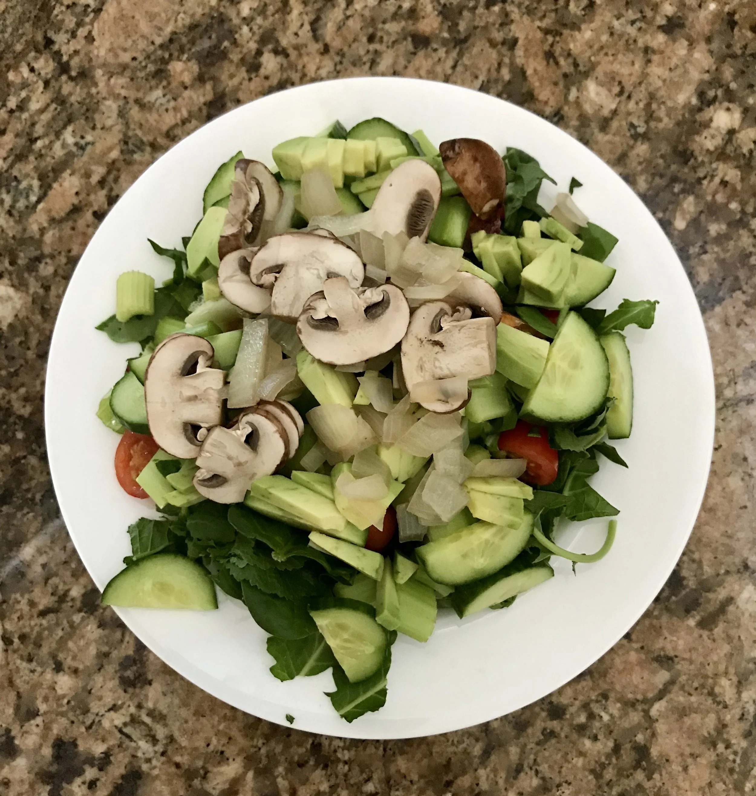 Steamed Veggie with Avocado