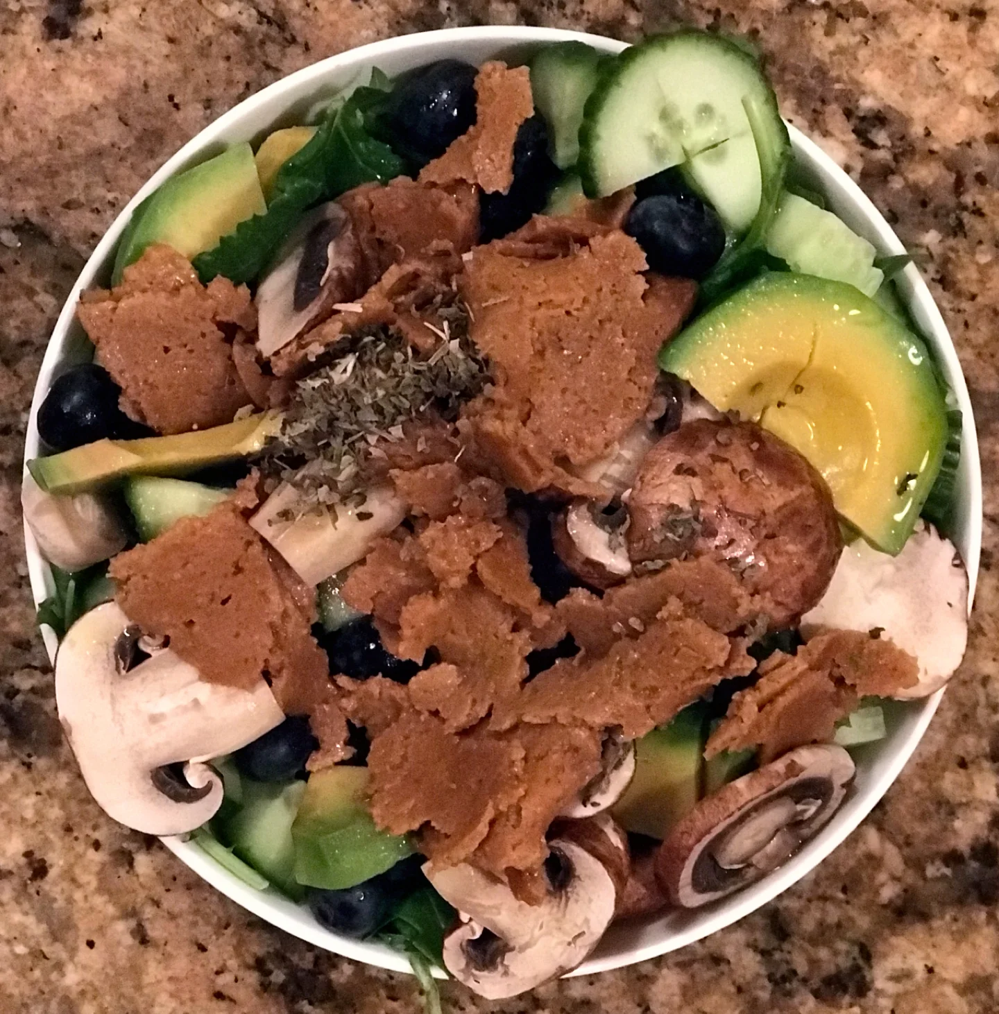 Seitan Veggie Salad