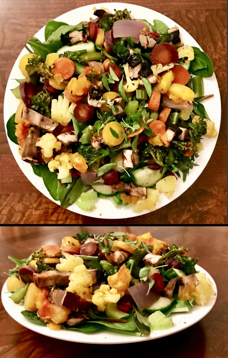 No Veggie Left Behind Salad