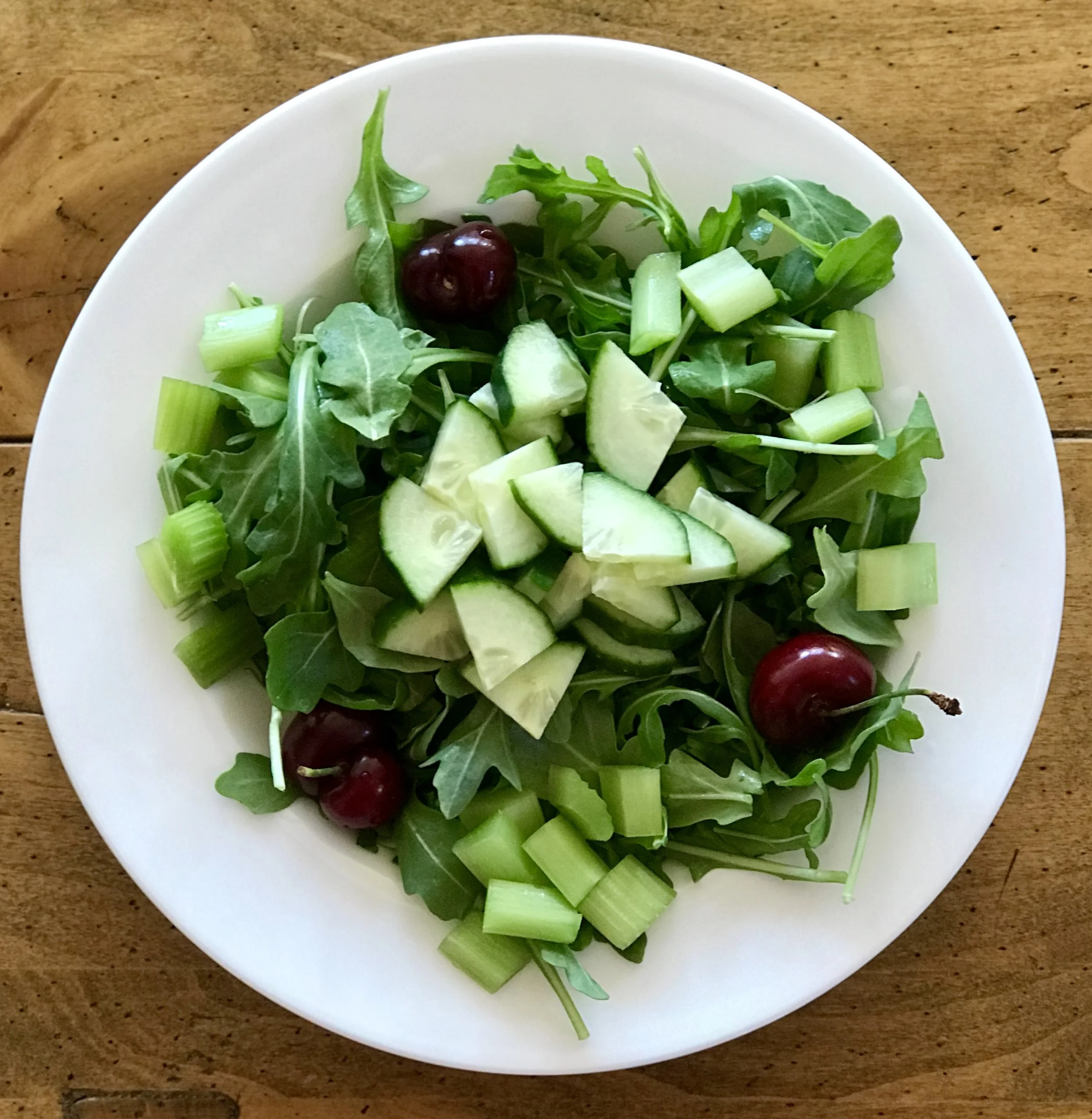 Greens and Cherries