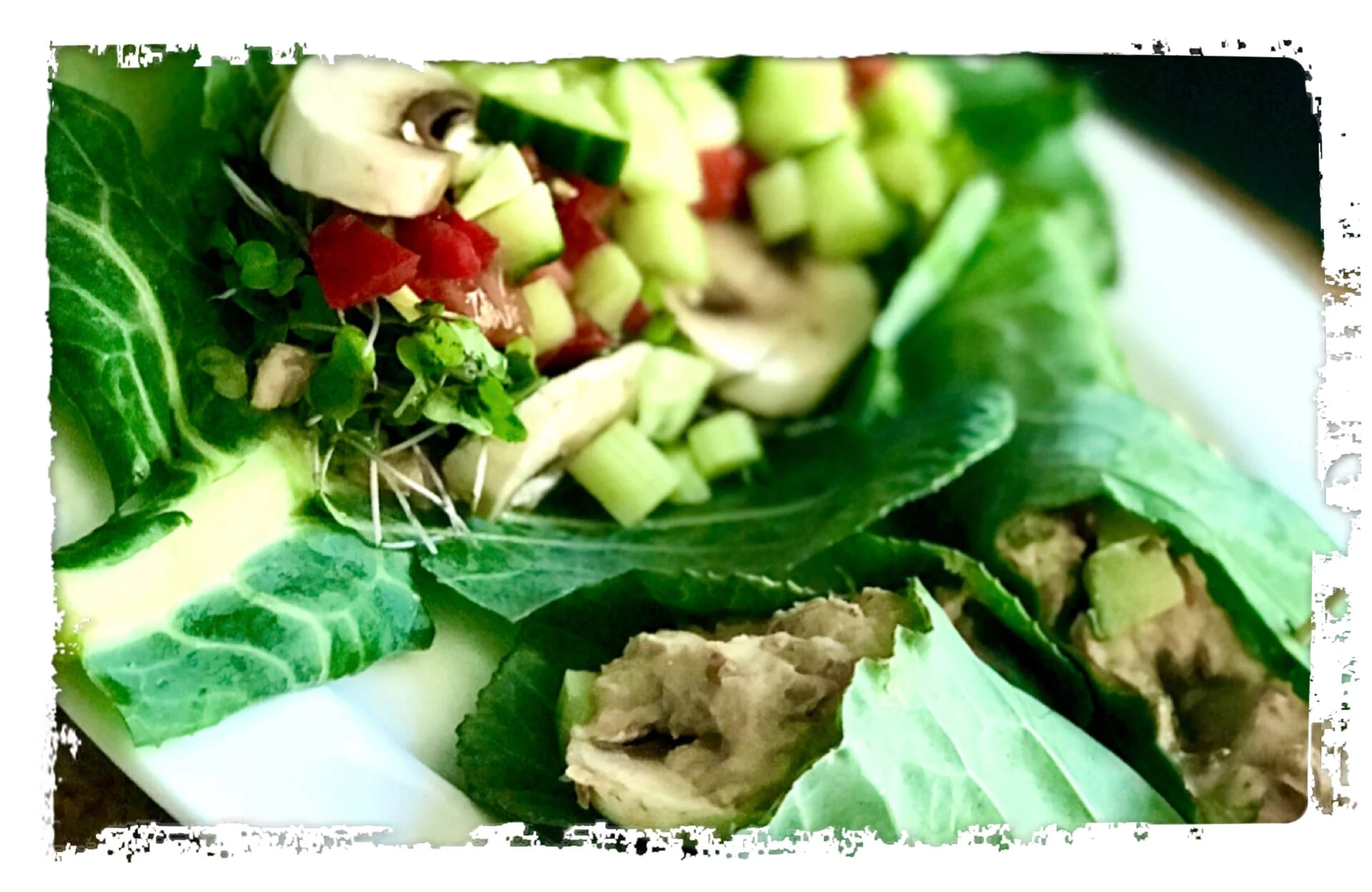 Plant-based, Gluten-free Veggie Wrap