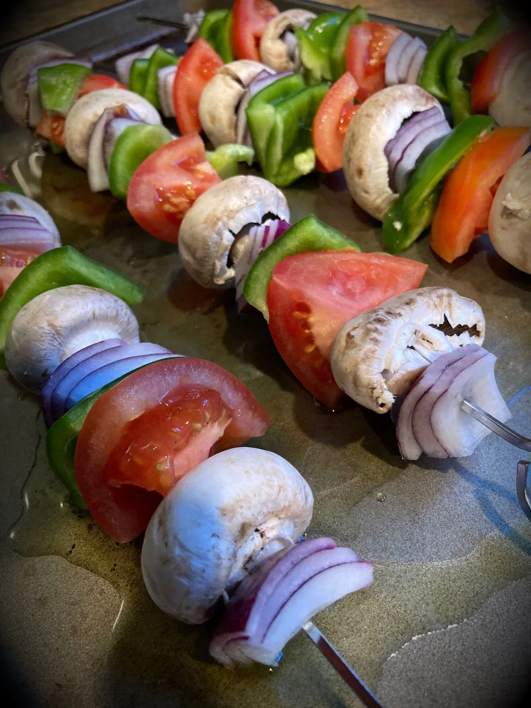 Veggie +/- Tofu Kabobs