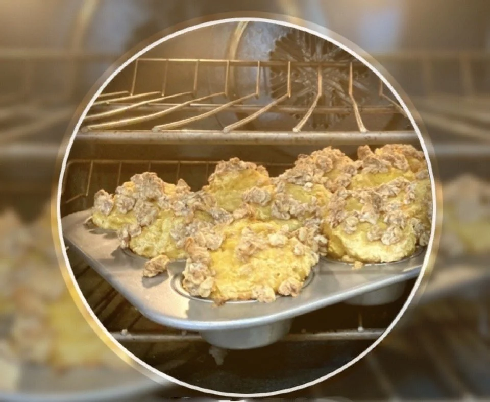 Fresh Pumpkin Muffins with Streusel topping