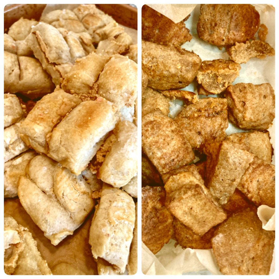 Sourdough Peanut Butter Pretzel Bites