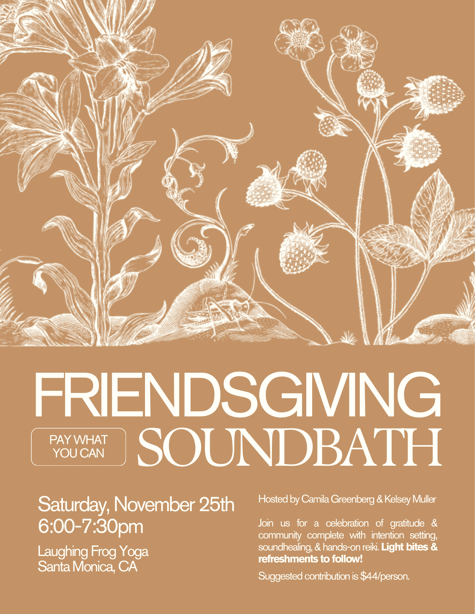 Friendsgiving Soundbath