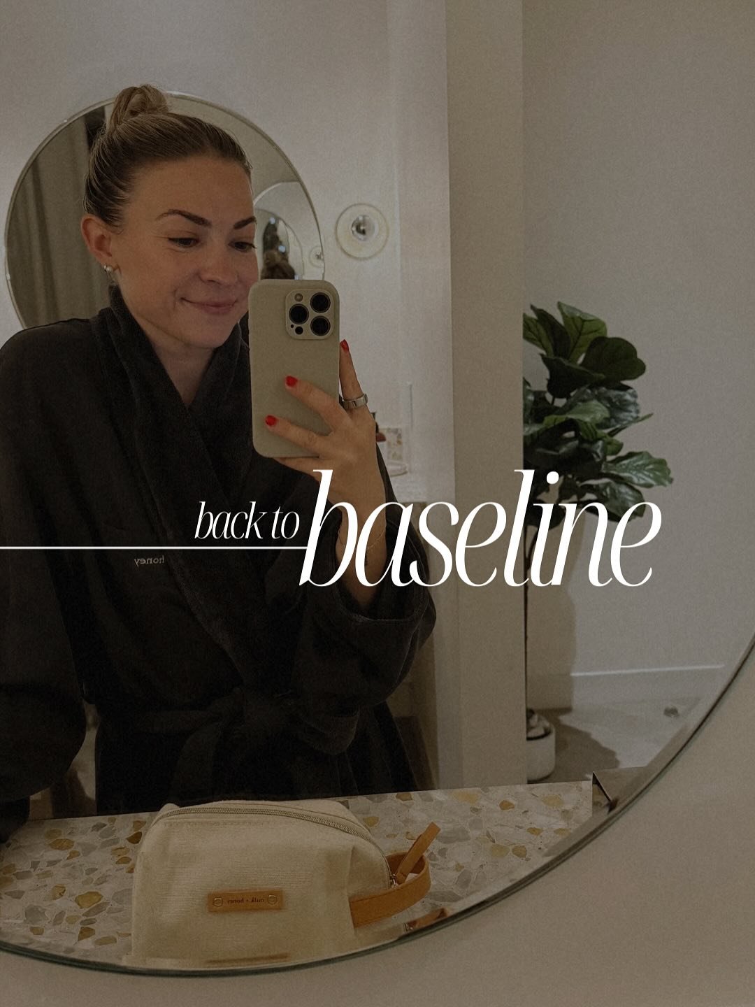 come get back to baseline with me ✨ swipe through to see how i got myself back to my baseline of physical &amp; mental health after traveling (&amp; hopping into a very busy schedule right after)!

after 5 days of travel followed by 4 days of non-sto