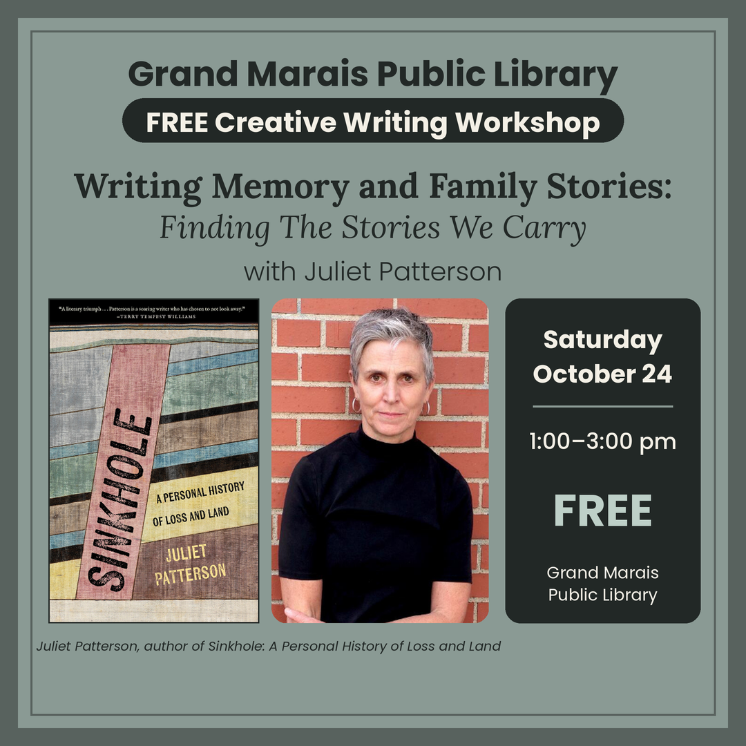 Writing Memory + Family Stories: Creative Writing Workshop