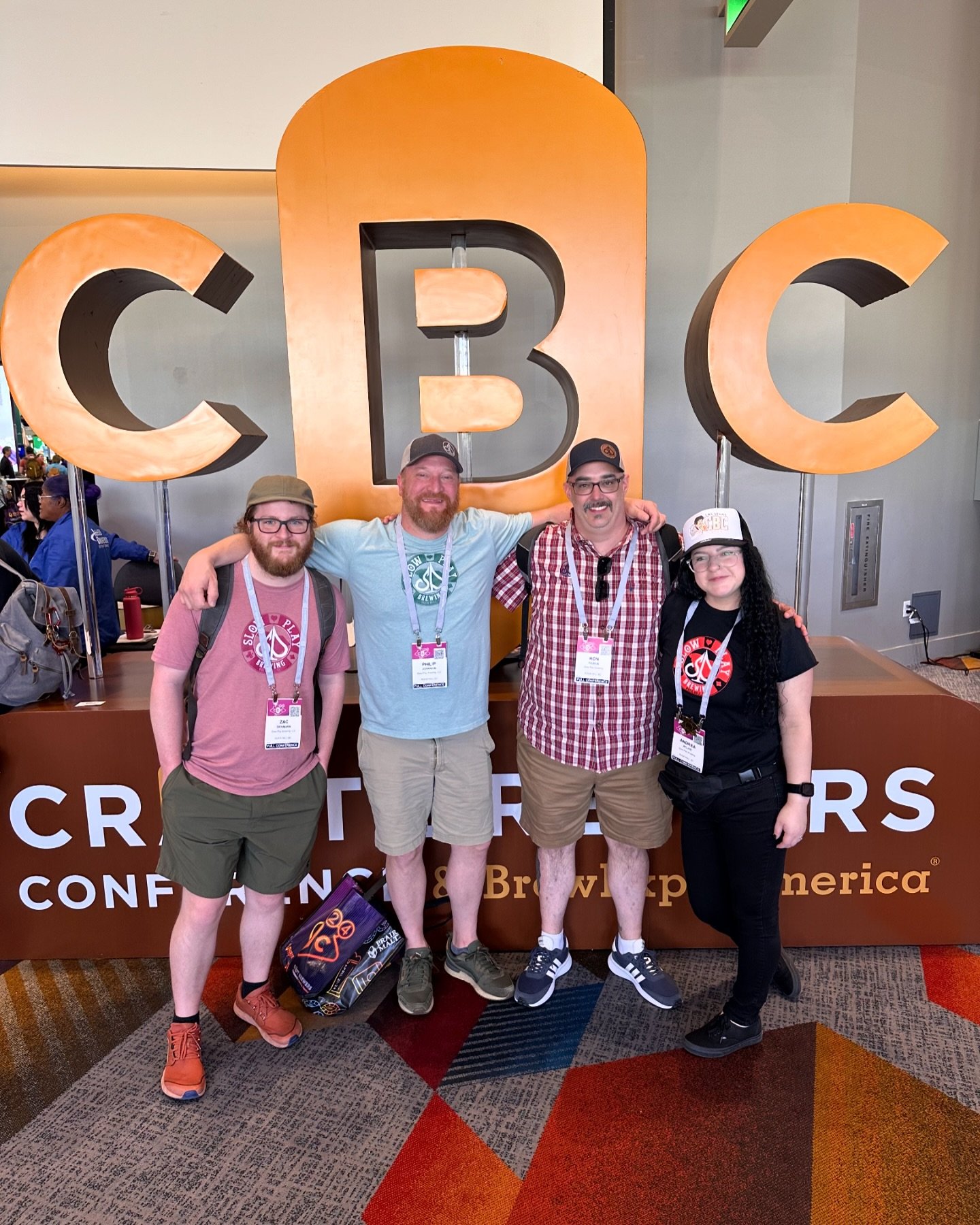 The gang goes to Vegas&hellip; FOR LEARNING. At the 2024 Craft Brewers Conference. 🍺😜&spades;️

Stay tuned. @brewersassoc