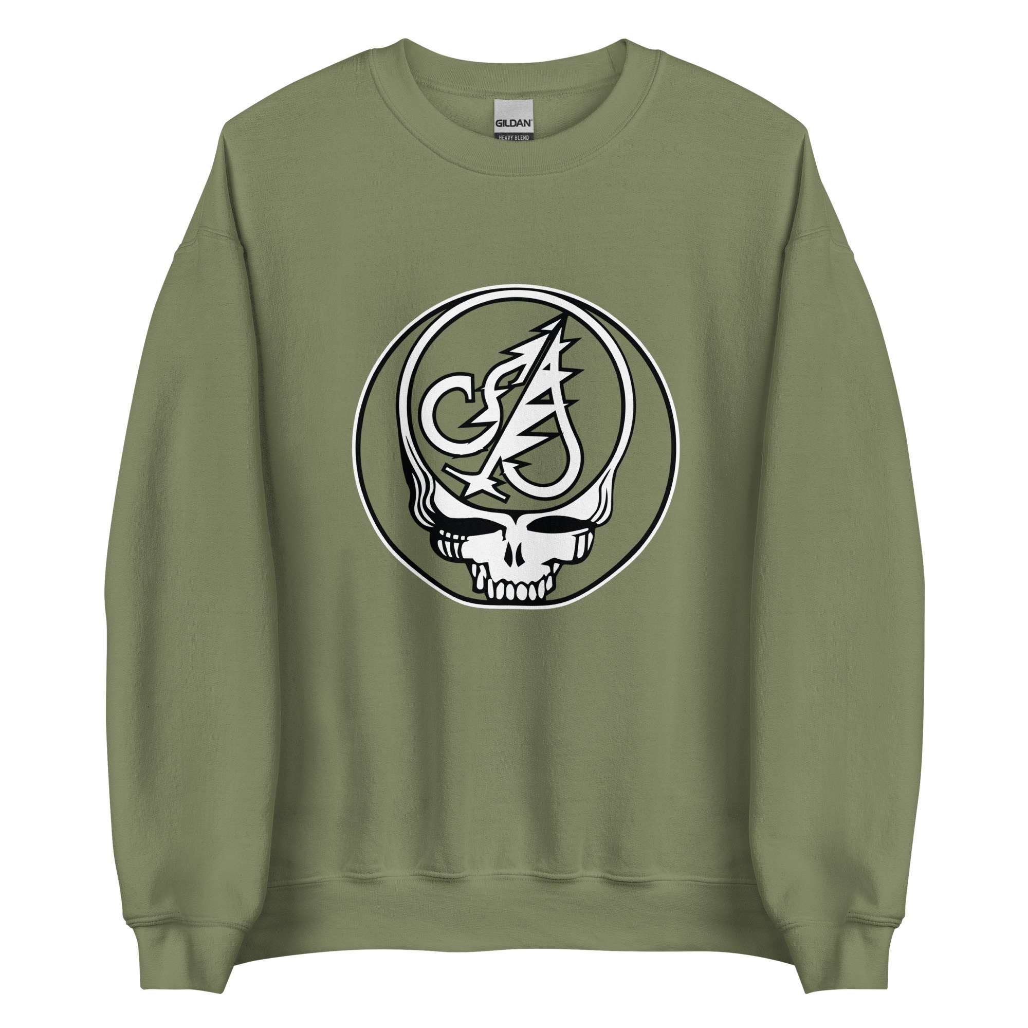 unisex-crew-neck-sweatshirt-military-green-front-6ab5a461152fa.jpg