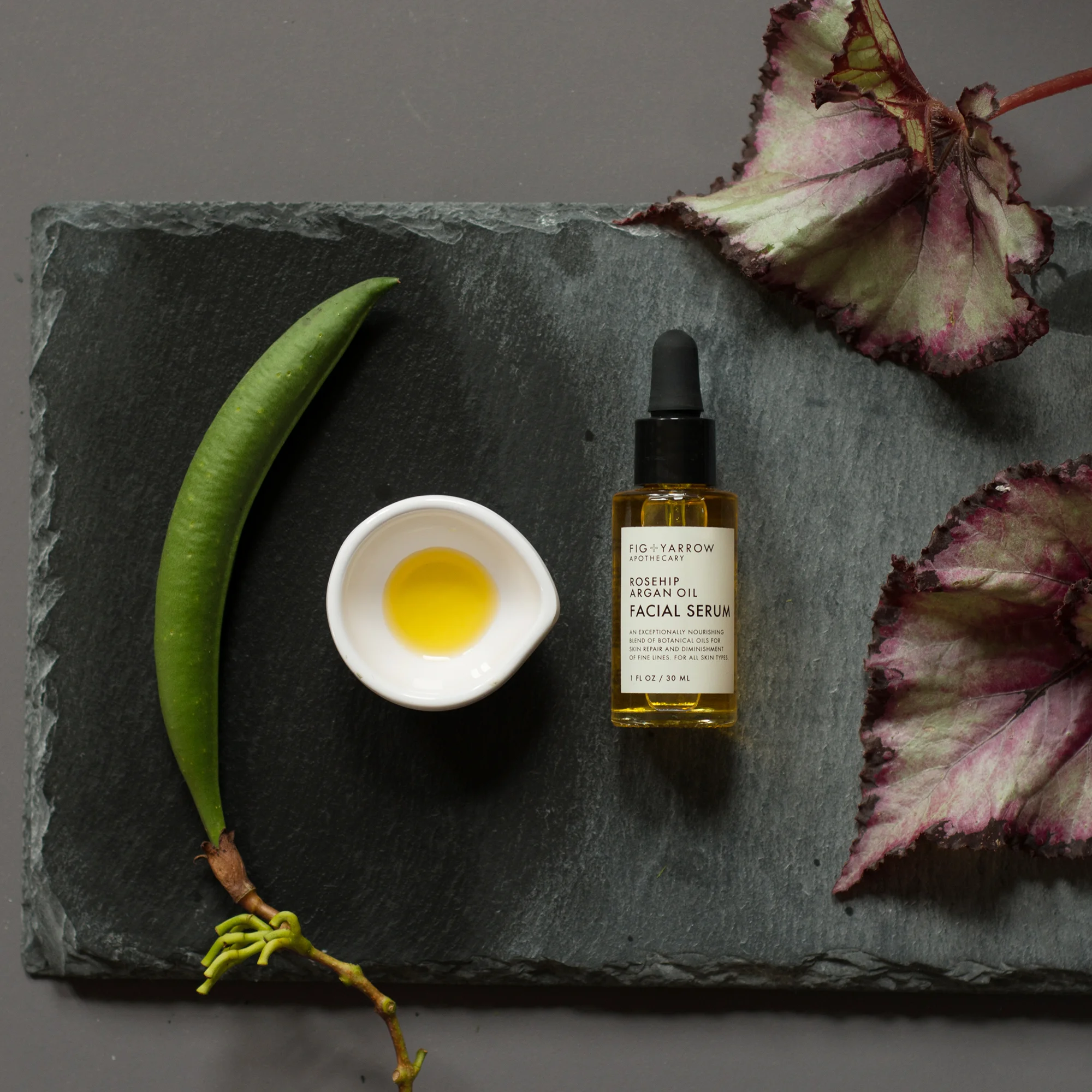 FIG+YARROW ROSEHIP ARGAN FACIAL SERUM