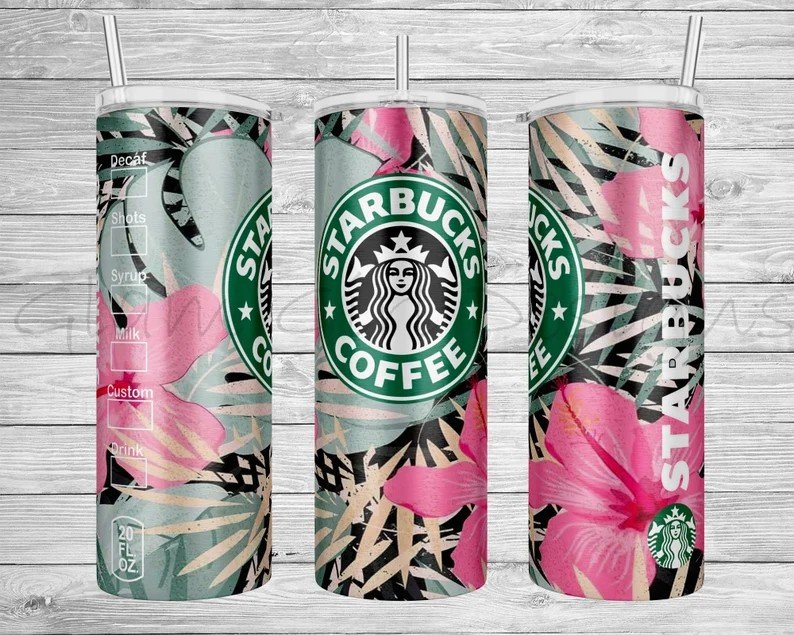 Starbucks - Floral — H3 CUSTOMS