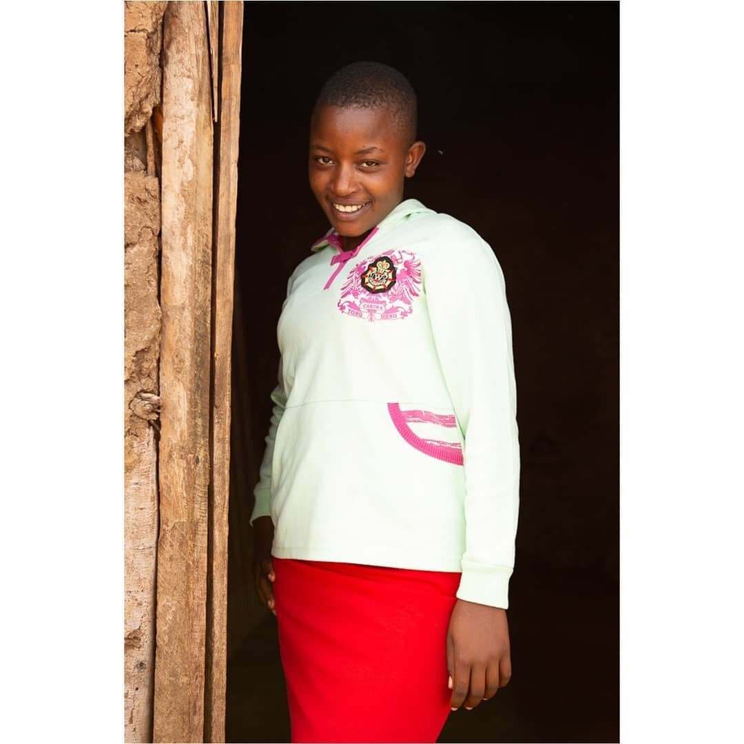 Meet Sinyati!  She has 3 brothers and 5 sisters.  She was the second to last born.  Of all 6 girls, only herself and one other daughter went to primary school.  None went to secondary school.  All the other sisters received &ldquo;the cut&rdquo; and 