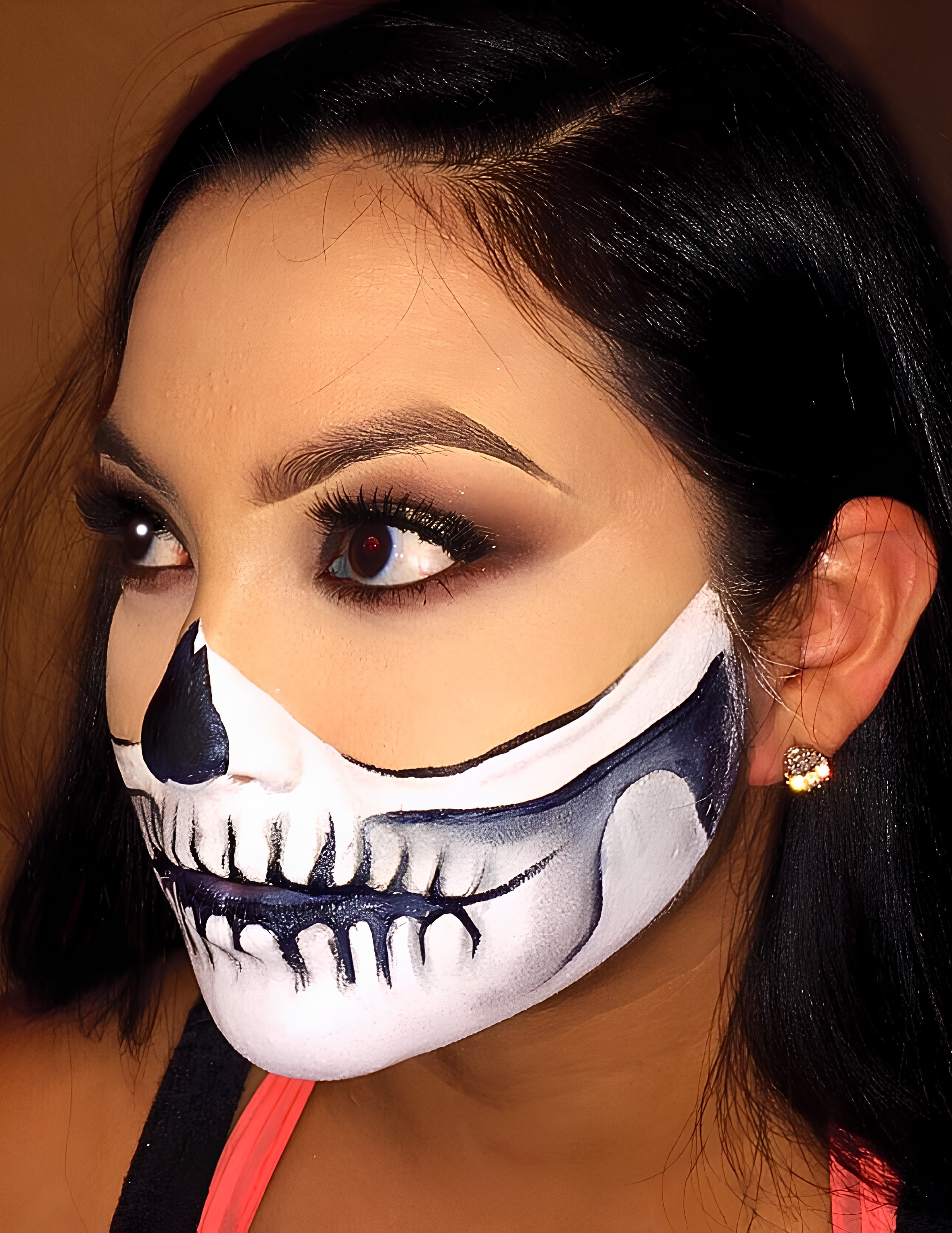 HALF SKULL BY MELODYANNE.png