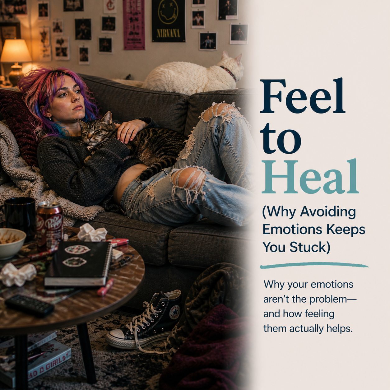 Feel to Heal: Why Avoiding Emotions Keeps You Stuck