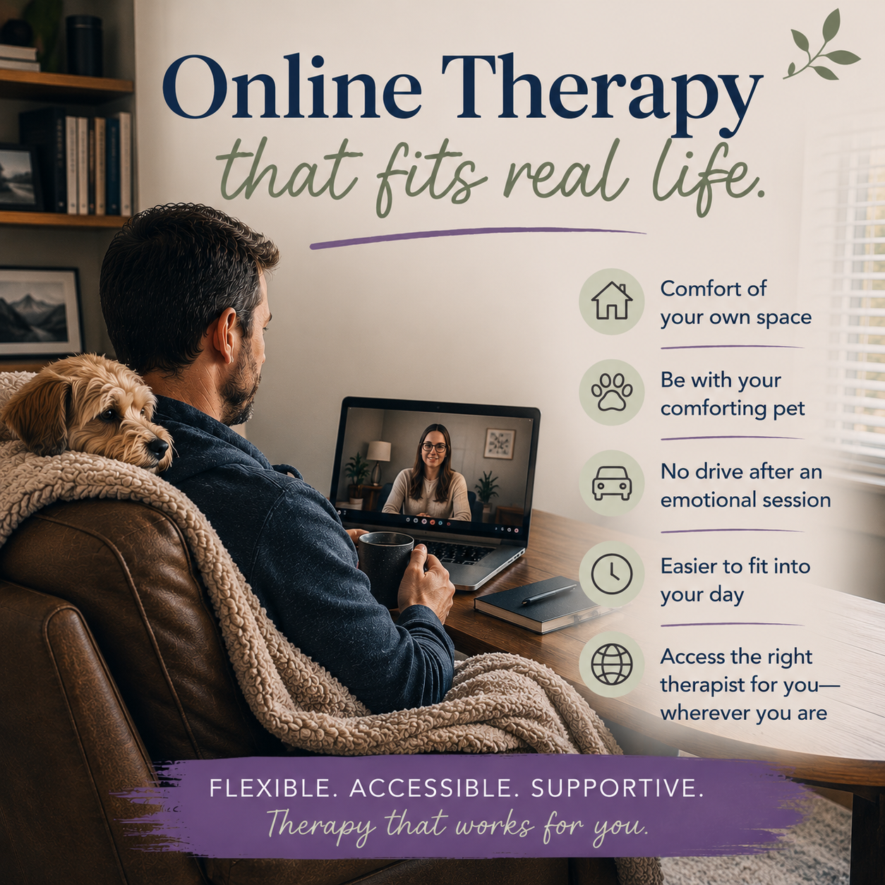 Why So Many People End Up Preferring Online Therapy