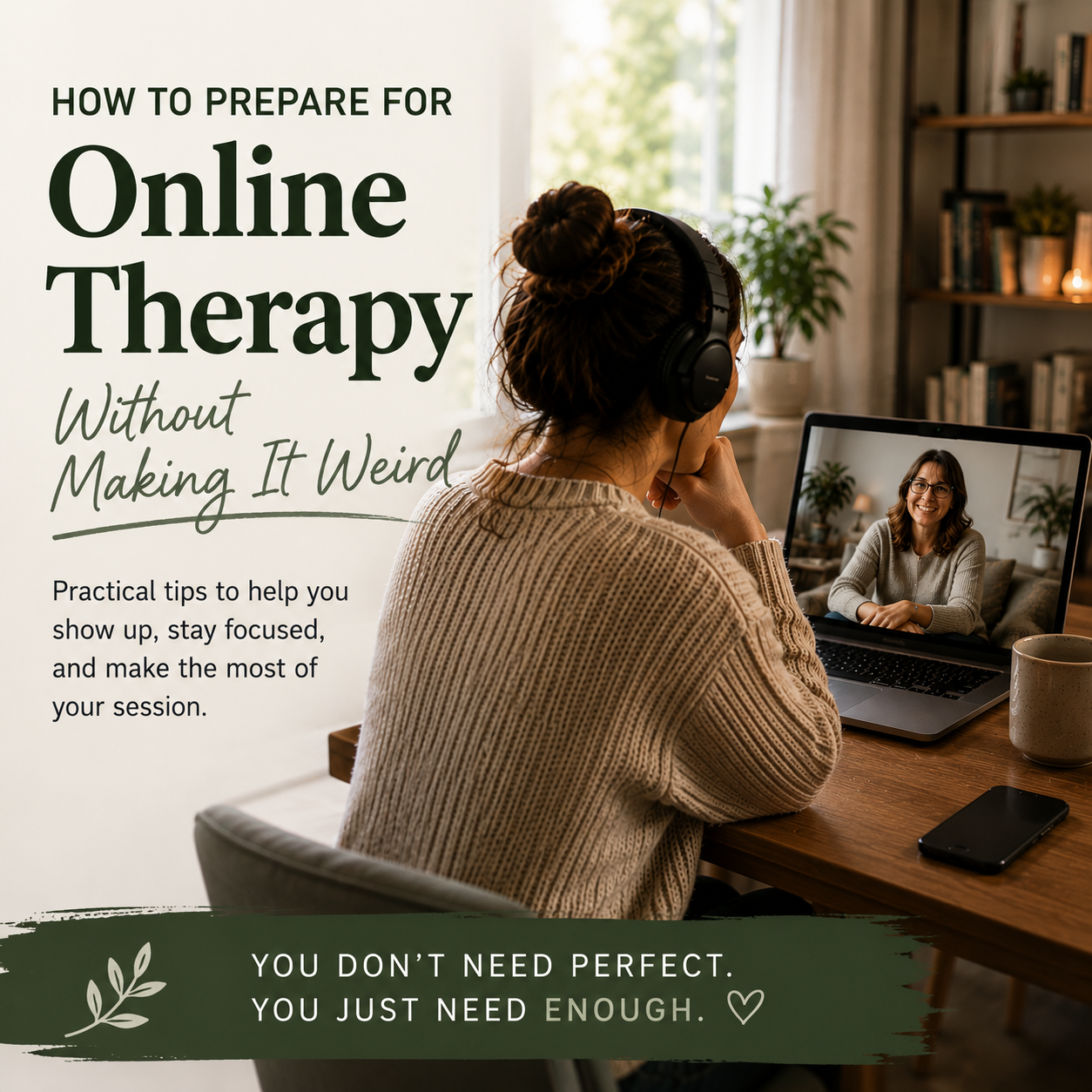 How to Prepare for Online Therapy Without Making It Weird