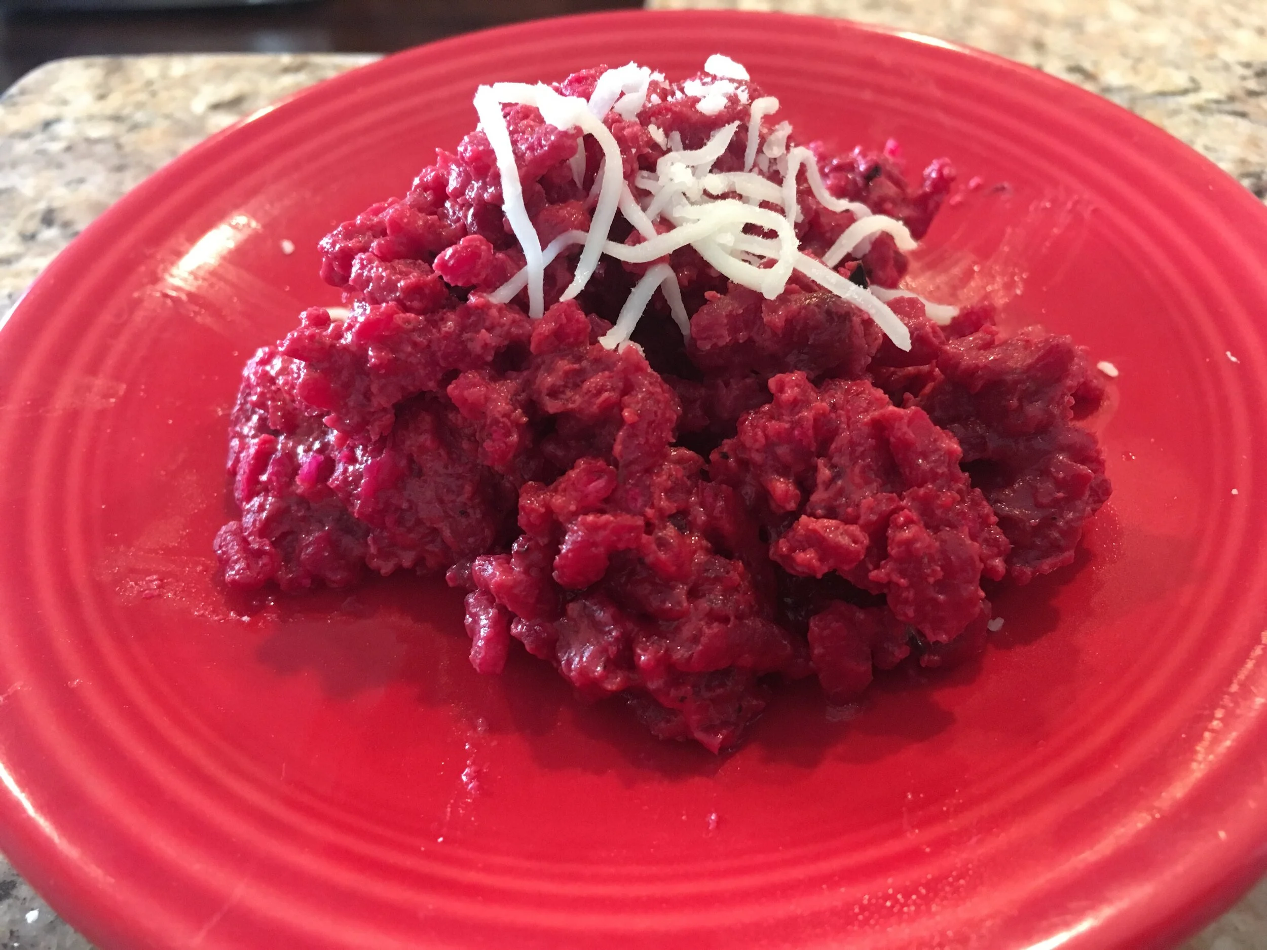 Creamy Beet Risotto