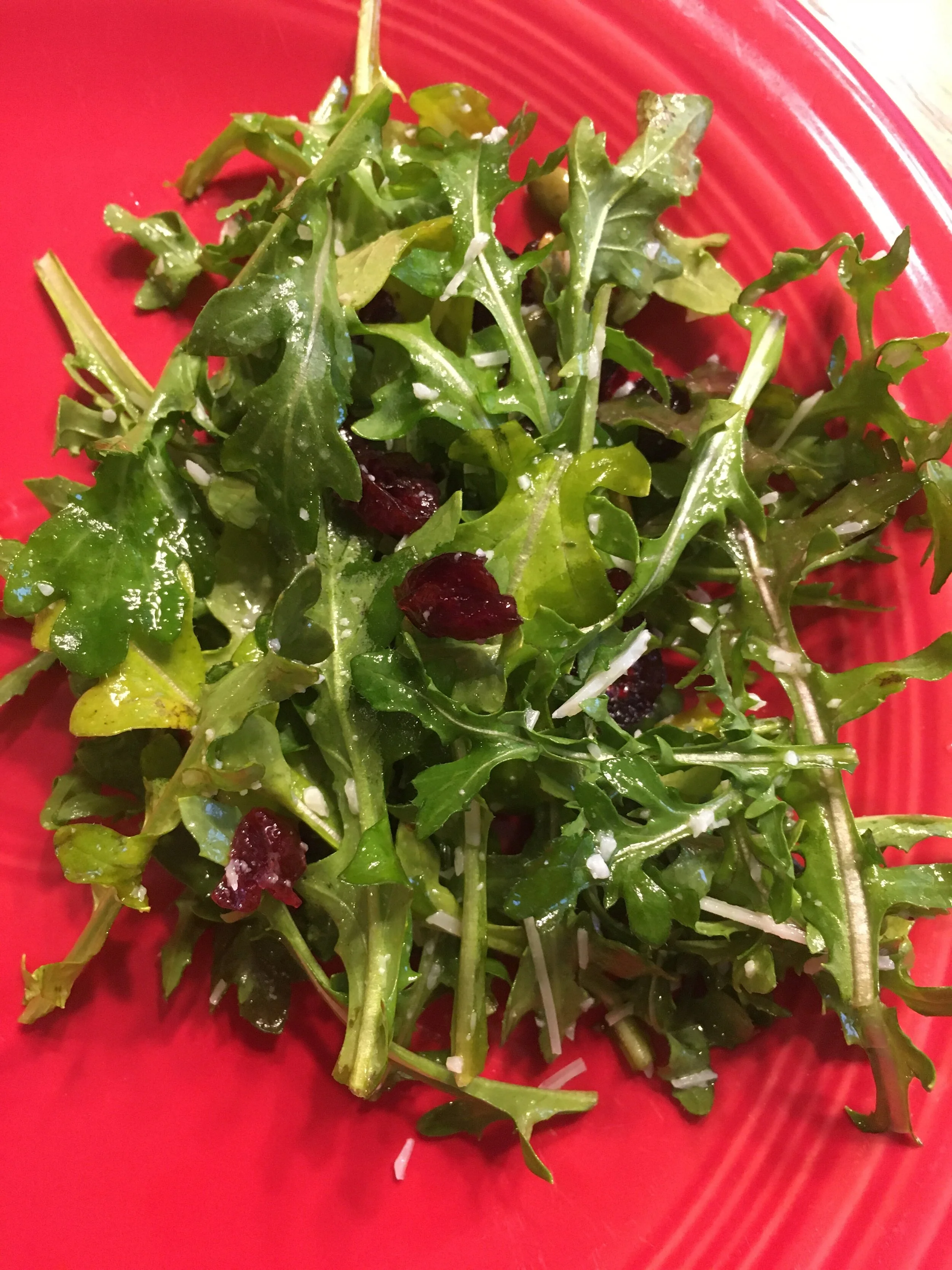 Arugula and Dried Cranberry Salad