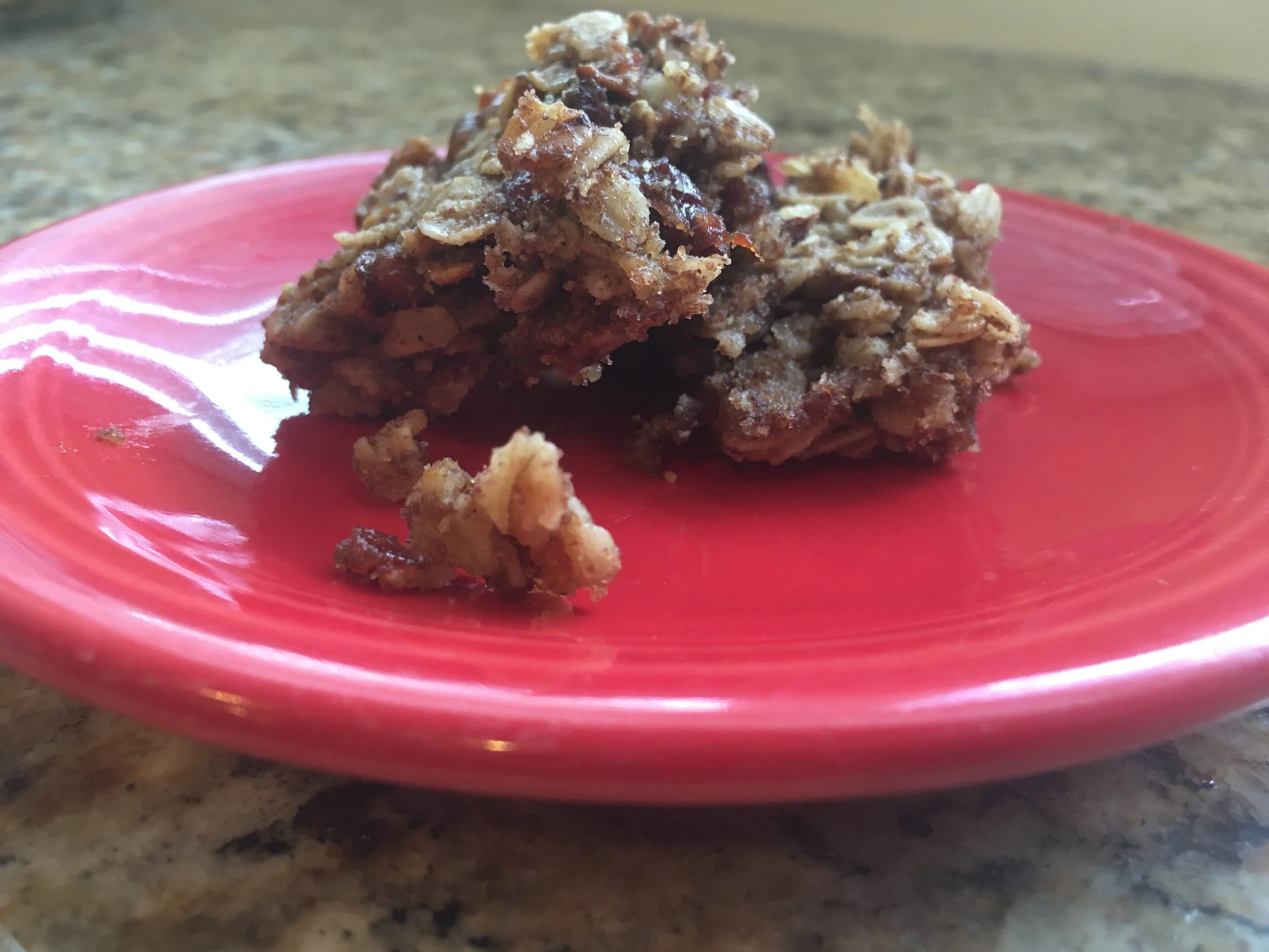 Cherry Oat Granola Bars