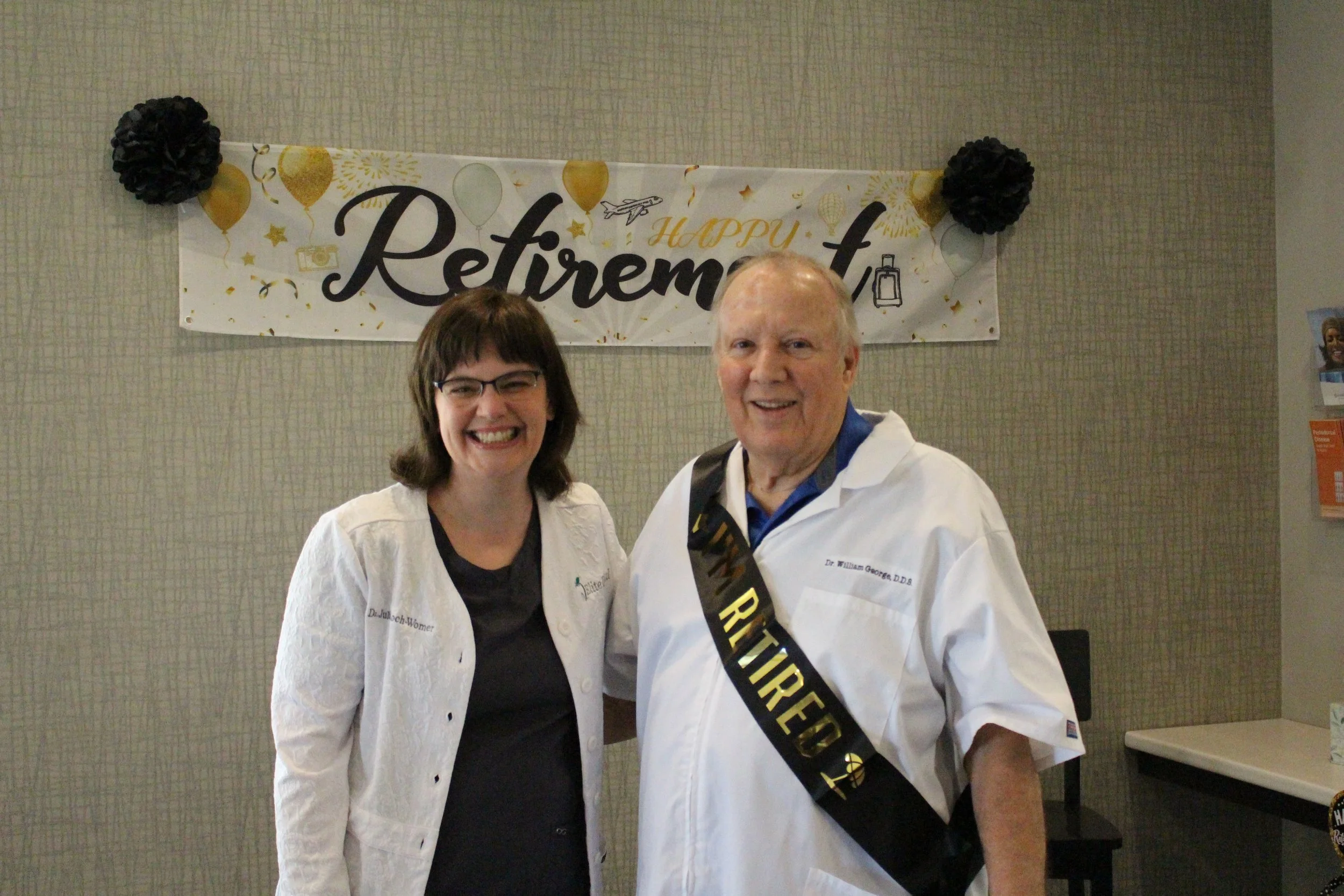 Dr. William George, D.D.S. Retirement