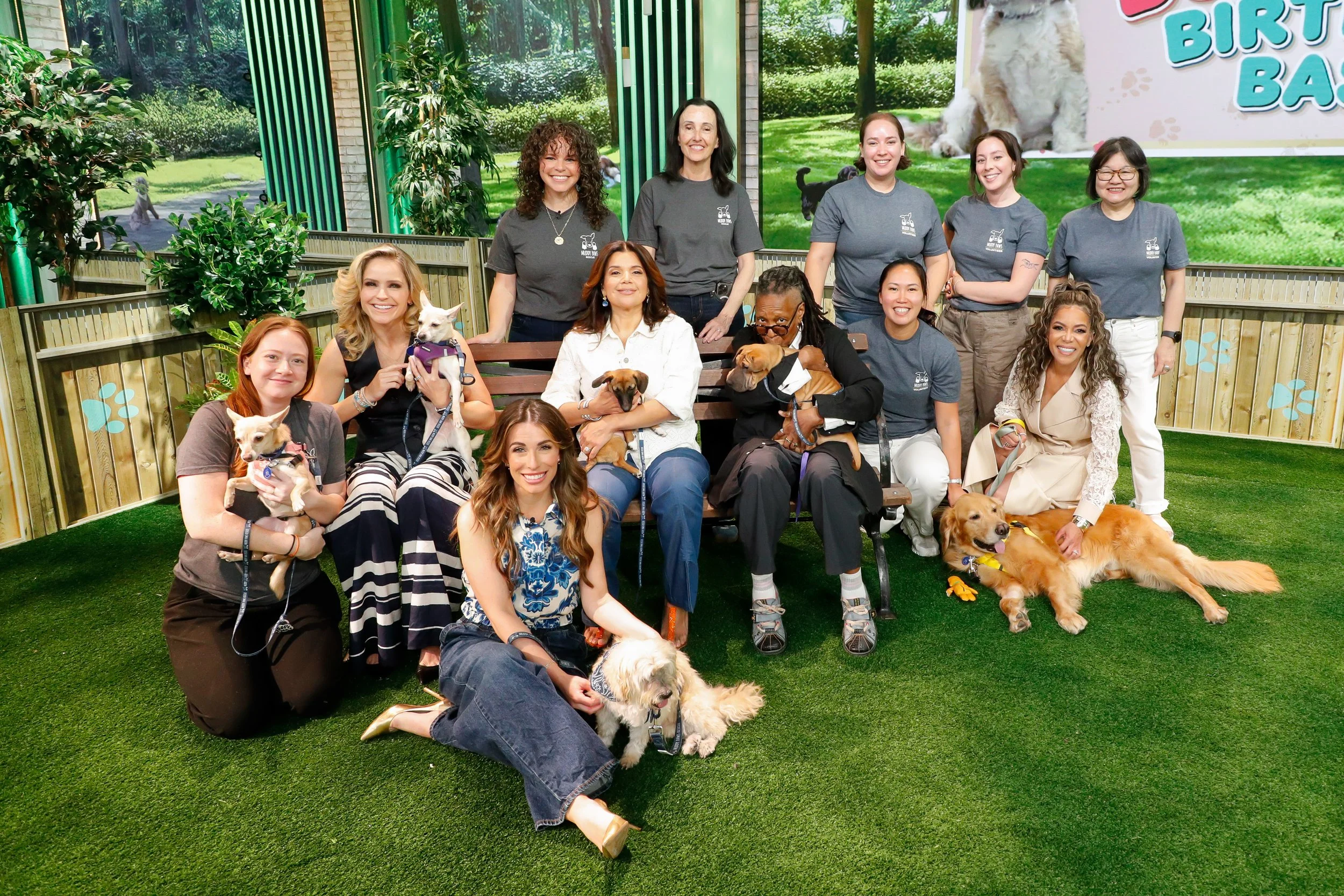 Muddy Paws Pups Return to Celebrate Alyssa Farah Griffin’s Birthday on The View