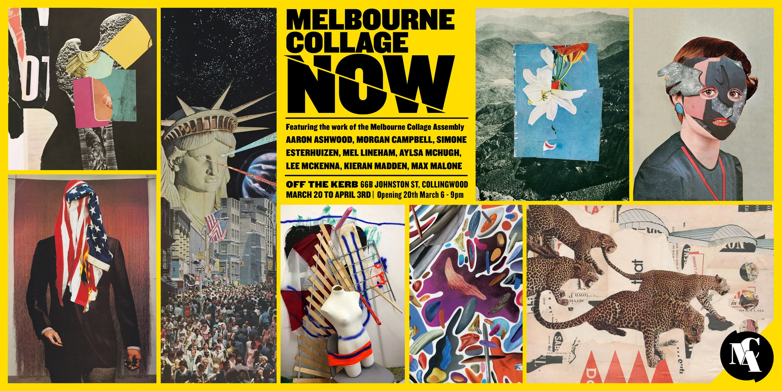 MELBOURNE COLLAGE NOW | MCA X OFF THE KERB GALLERY 