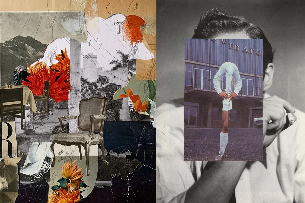 centre for contemporary photography x melbourne collage assembly workshop