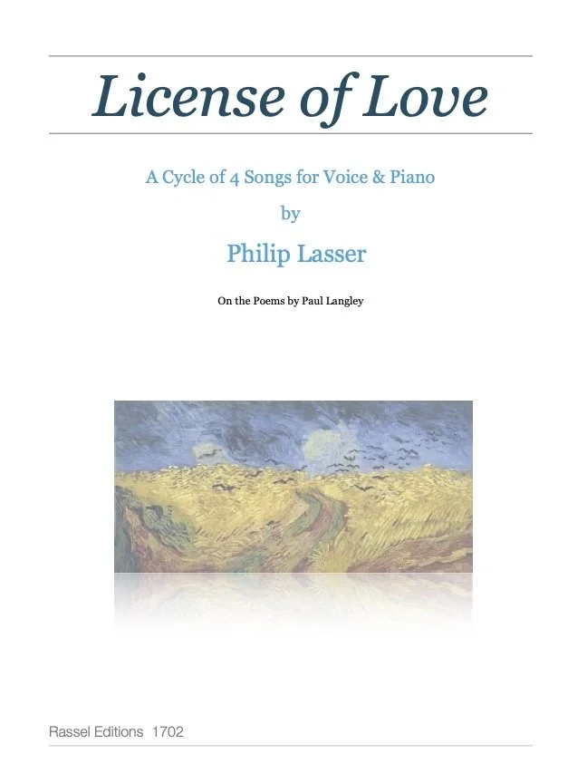 License of Love - Baritone and Piano PDF