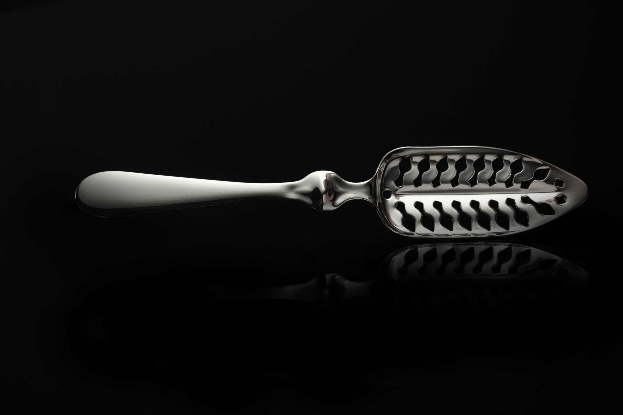 Arrow "Spire" Silver Absinthe Spoon