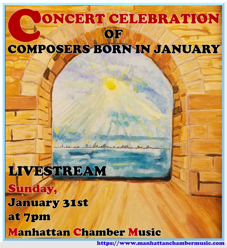 MCM Concert Celebration of January Composers