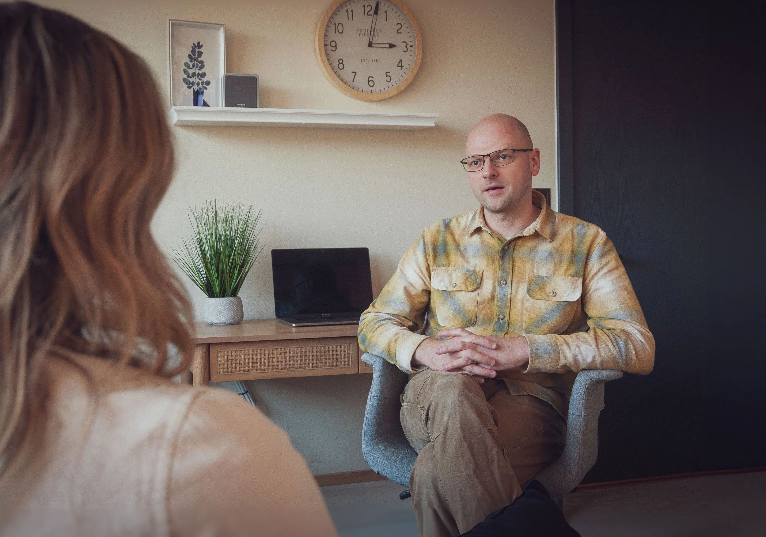 Relational, client-centered counseling