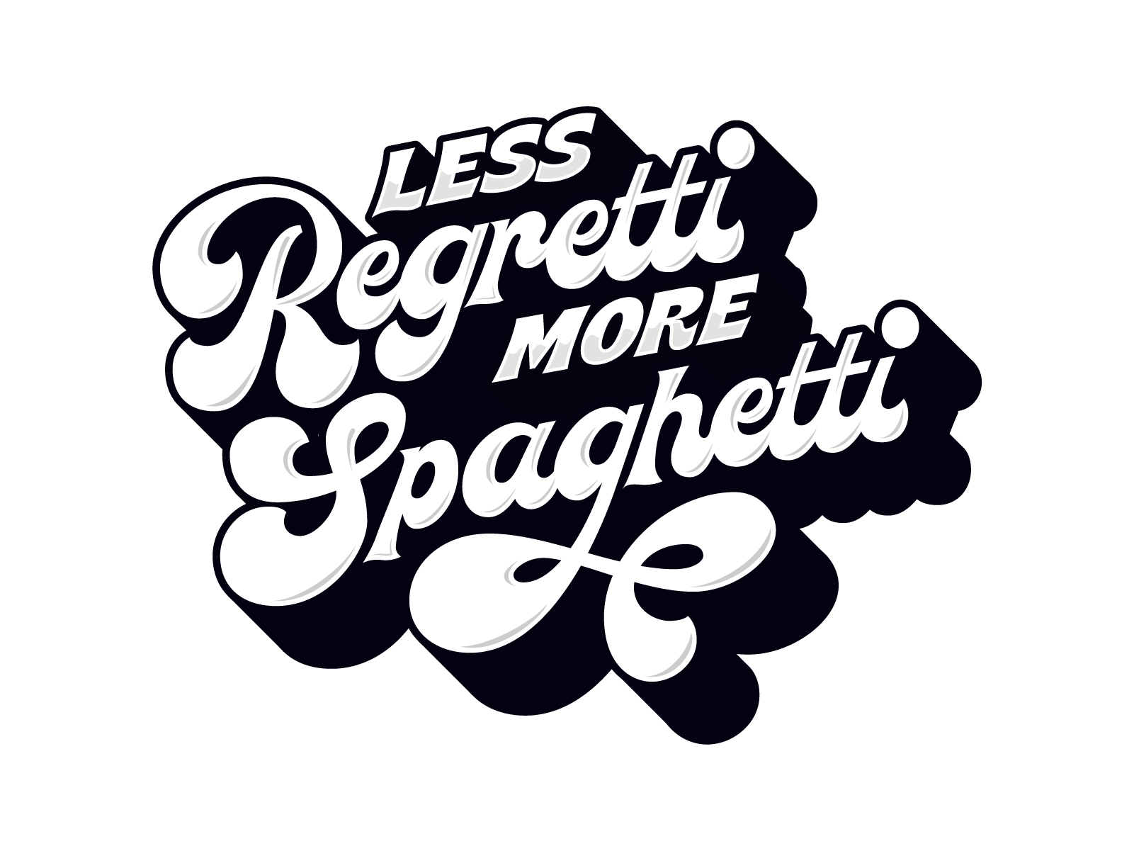 Pasta Lettering