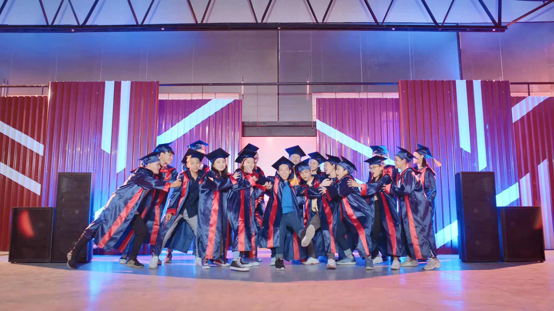 Graduation Location - Studio set