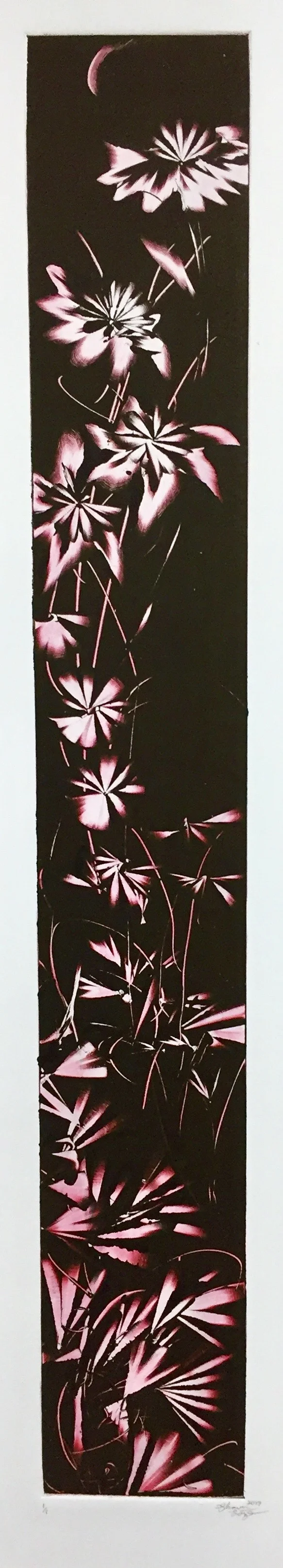 flowers and weeds series black on red 2019.jpeg