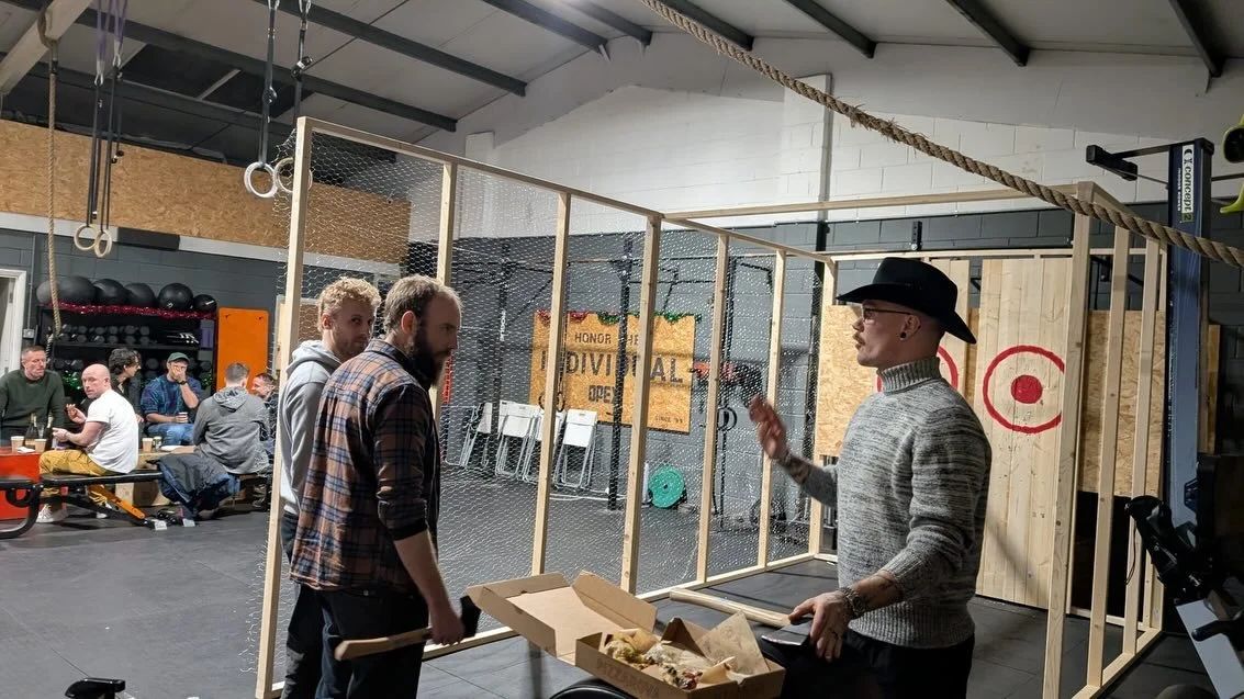 A massive thank you to everyone who came to our OPEX XMAS party 🎄

Amazing people, dangerously strong mulled wine, enthusiastic axe throwing, top-tier pizza&hellip; and somehow, no injuries.

This community is what makes the gym what it is ❤️